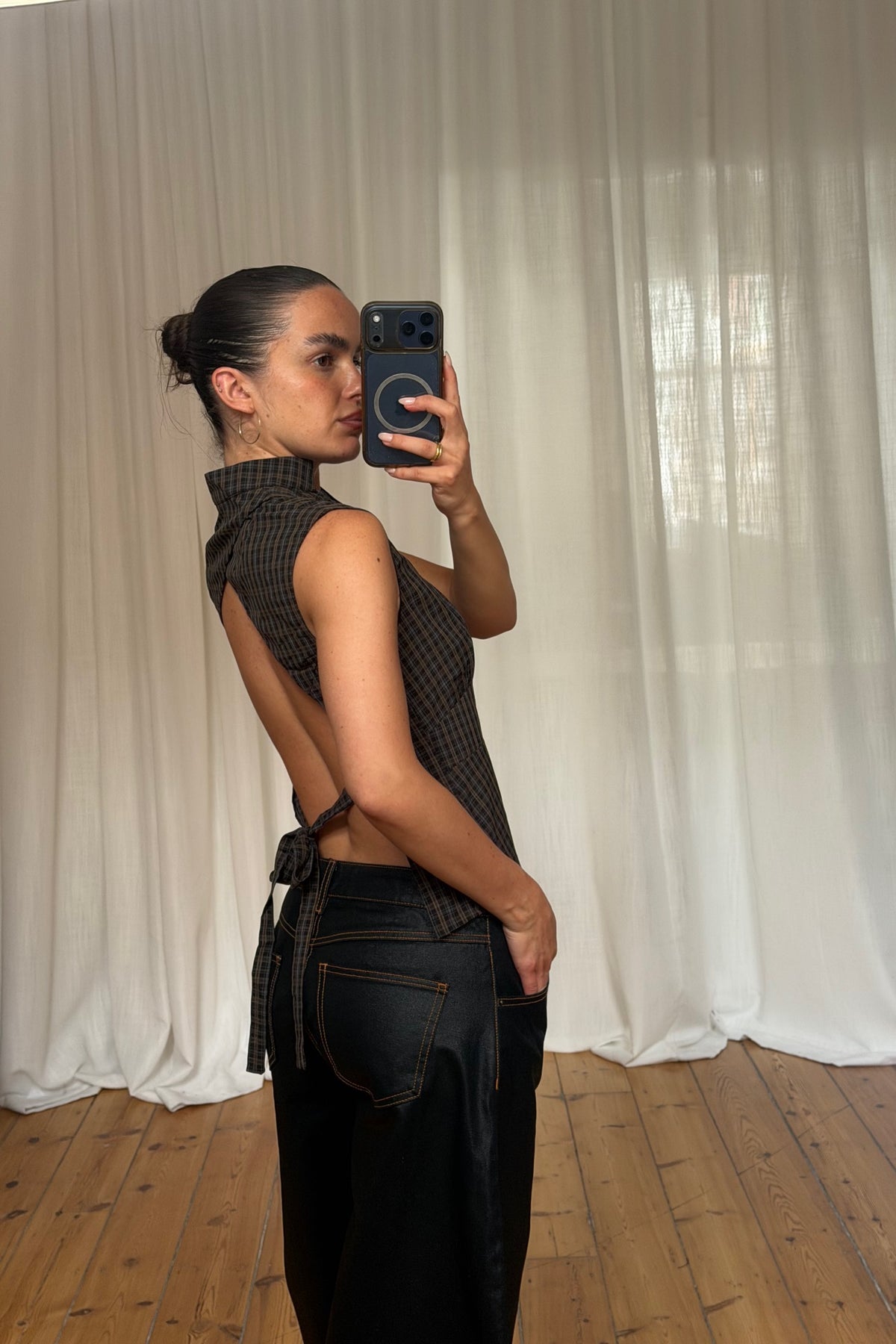 Lucie Top Brown
