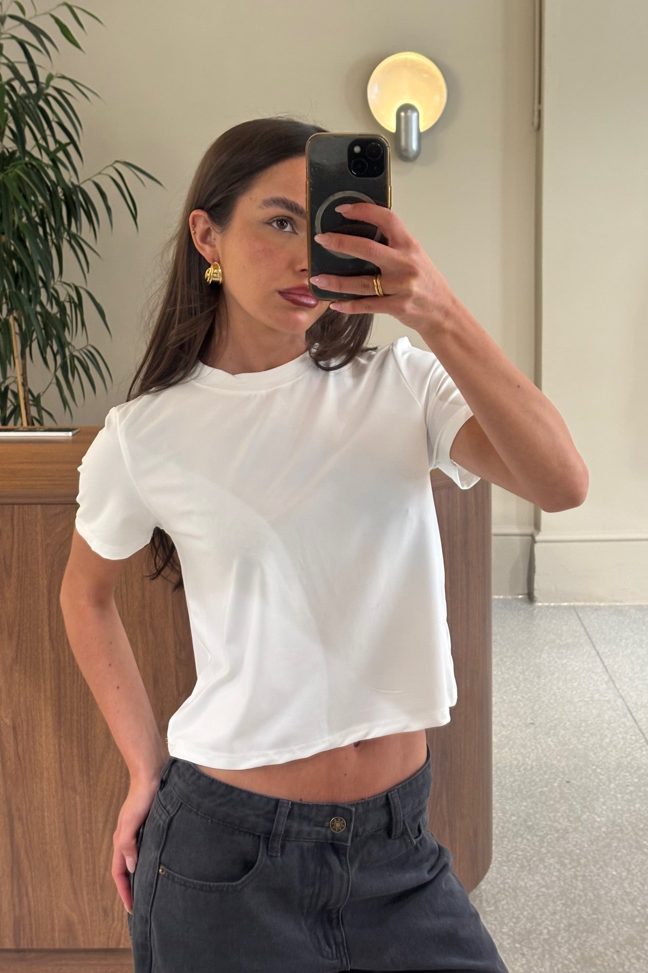 Brianna Top White