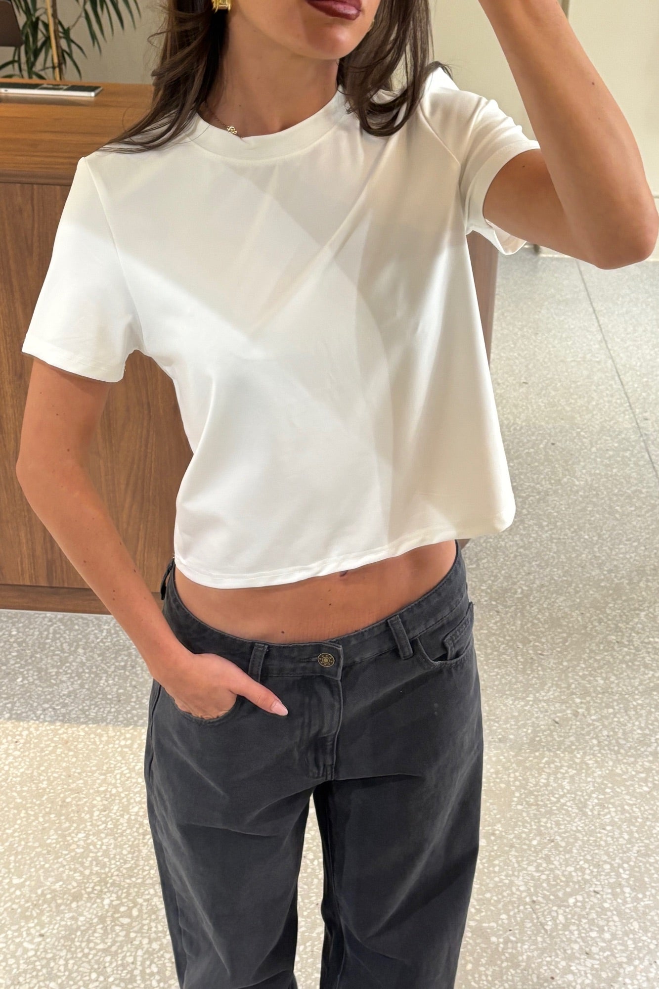 Brianna Top White