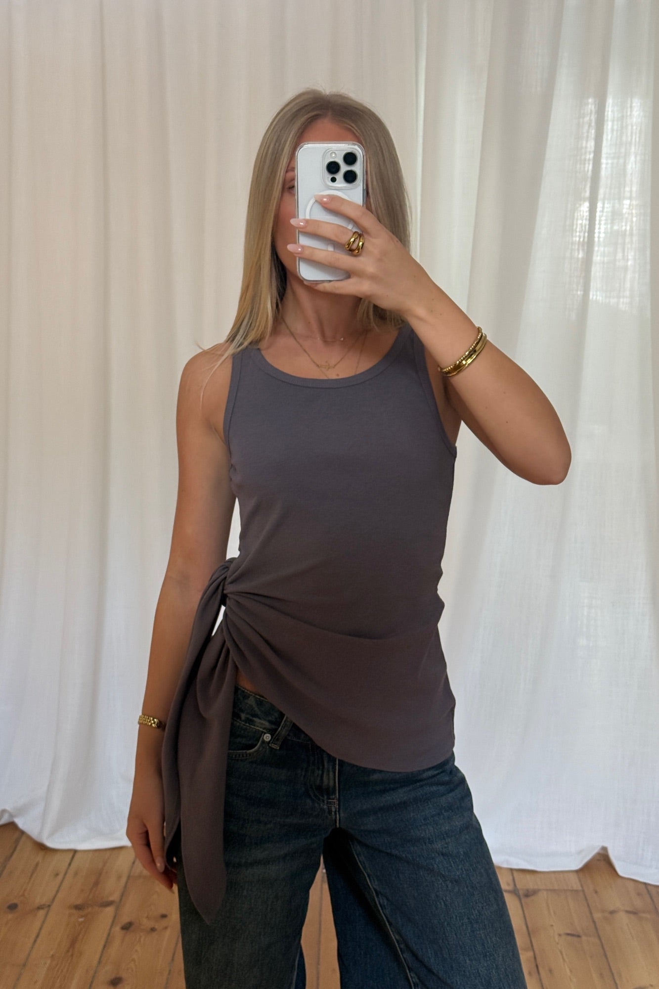 Rebecca Tank Grey