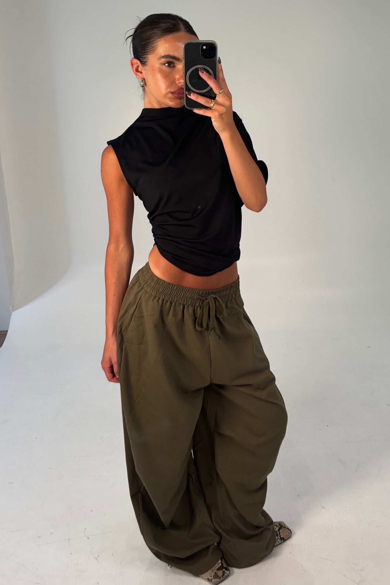 Lavinia Pant Khaki