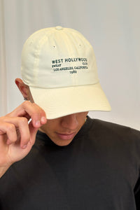 West Hollywood Sweat Cap Ivory