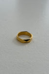 NTH Faceted Ring Gold
