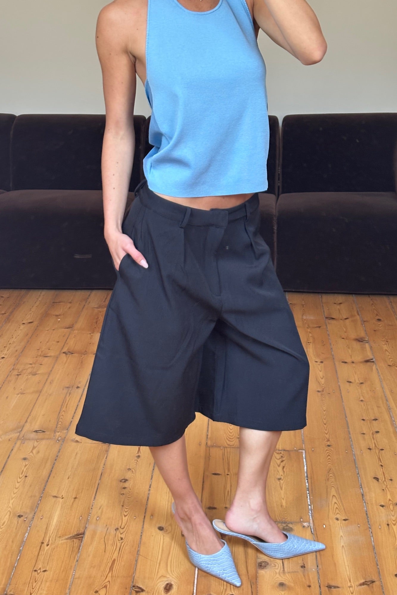 Roni Long Short Black