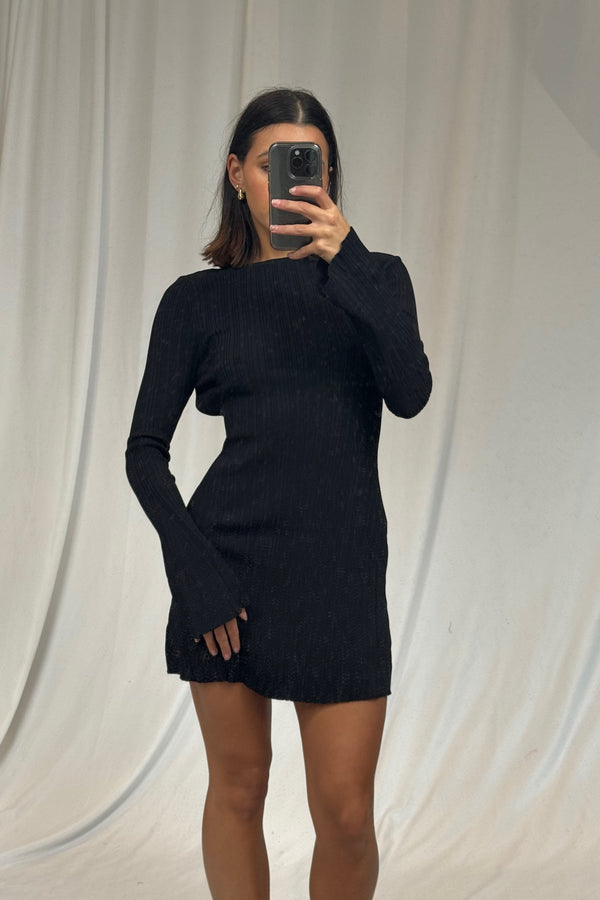 Mable Mini Dress Black