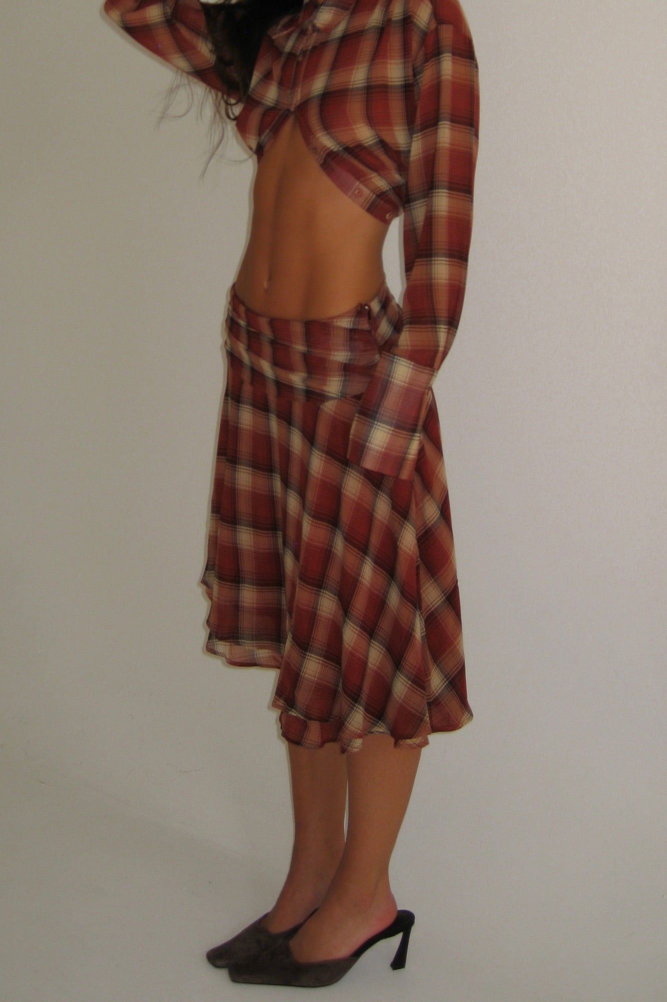 Marlie Midi Skirt Wine