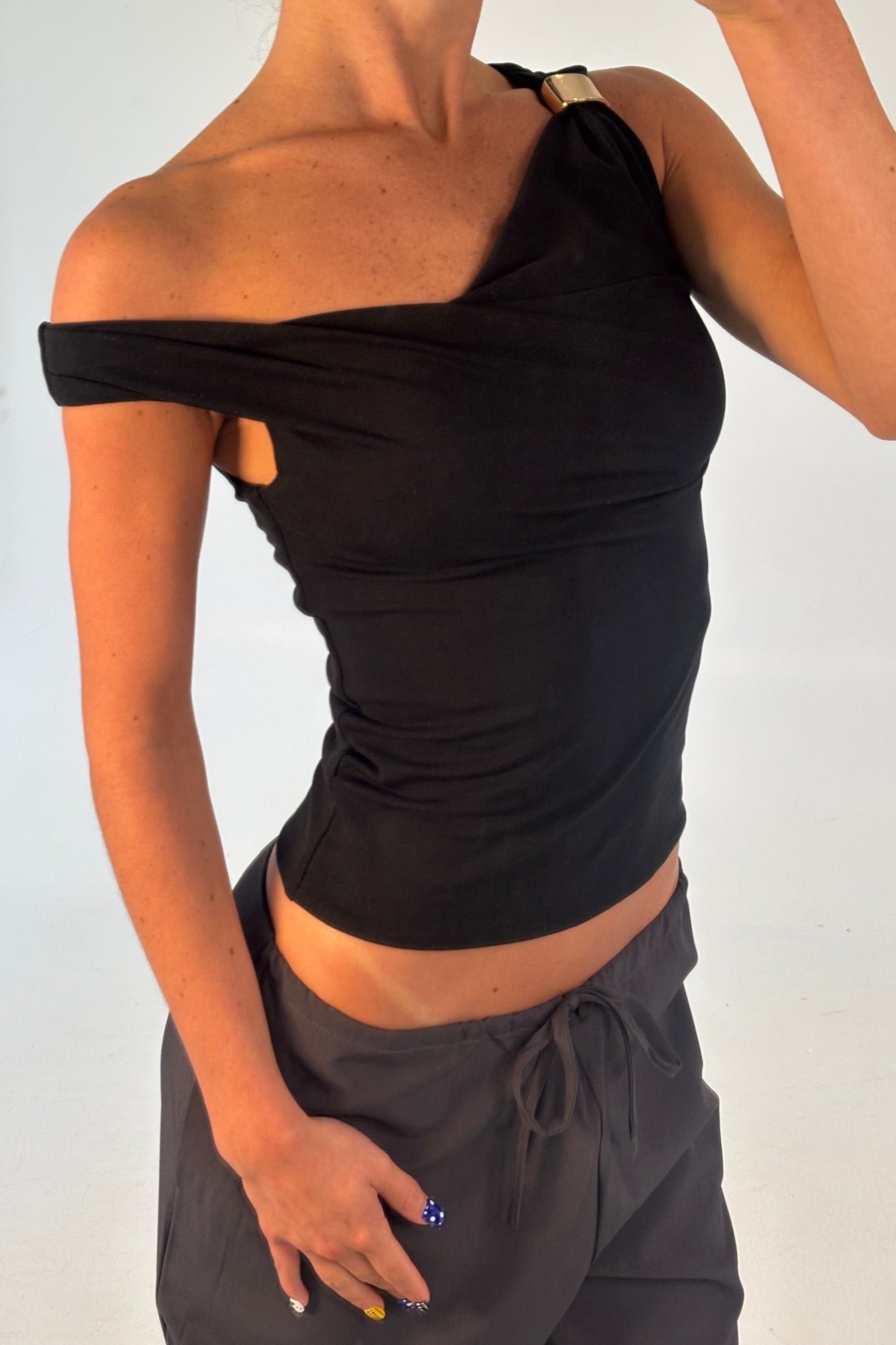 Aisha Top Black