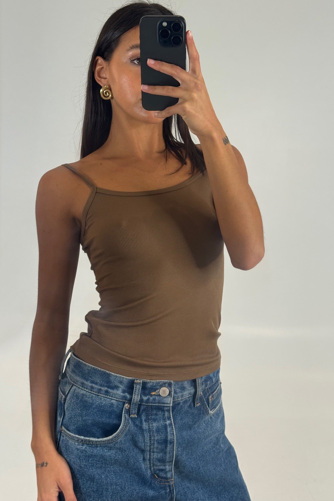 Lulu Singlet Choc