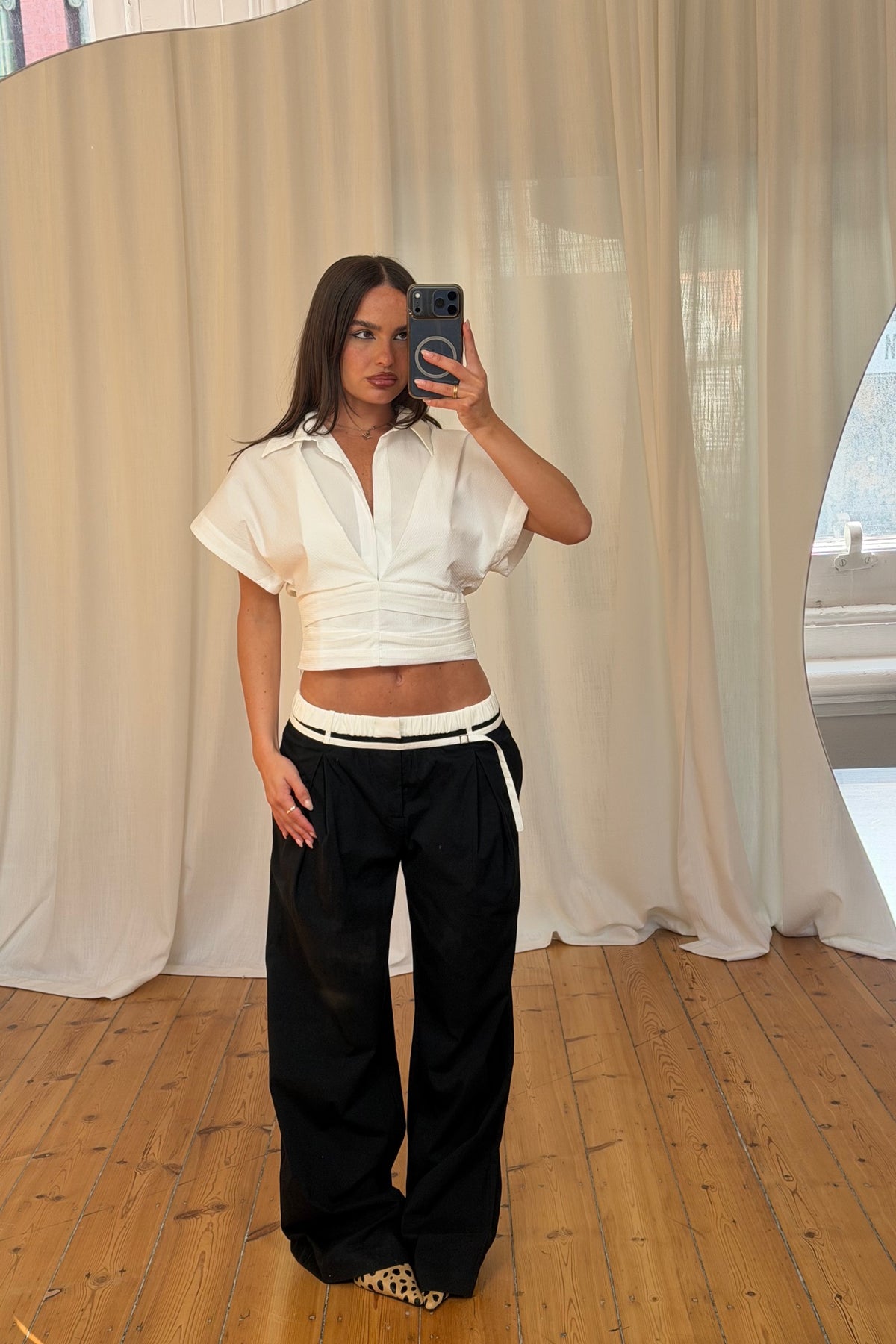 Britta Pants Black/Chalk