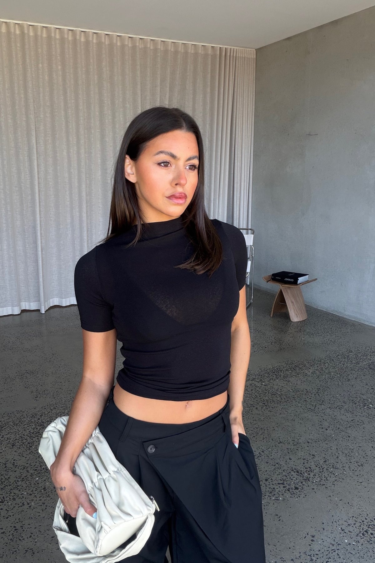 Katya Short Sleeve Black