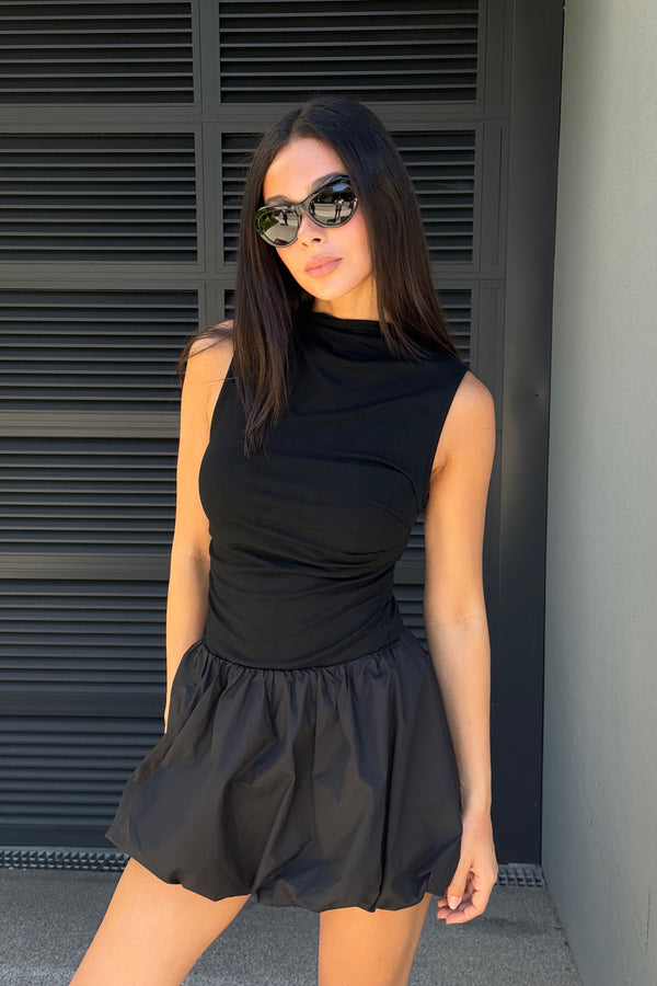 Havana Bubble Skirt Black