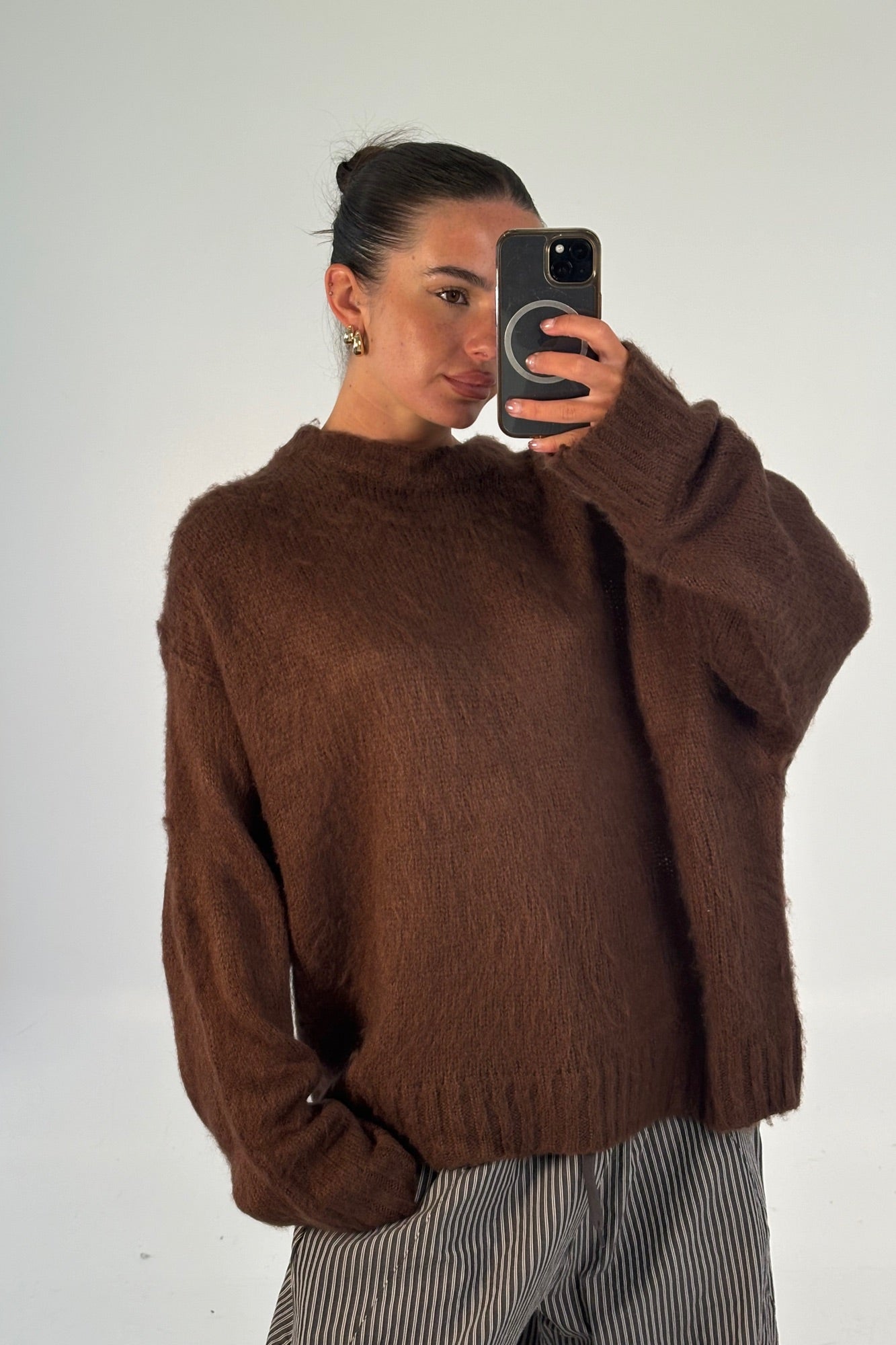 Rye Sweater Chocolate