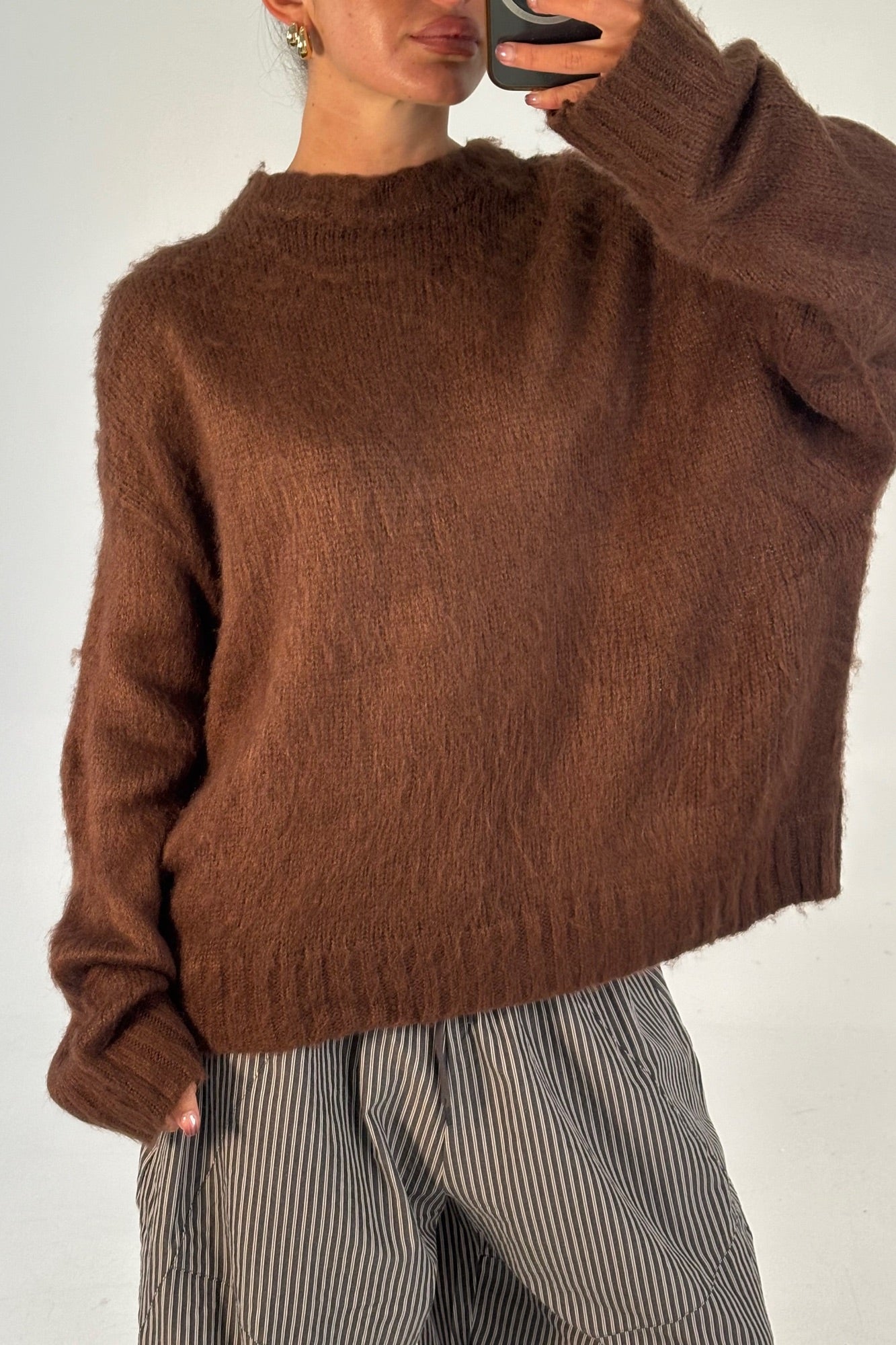 Rye Sweater Chocolate