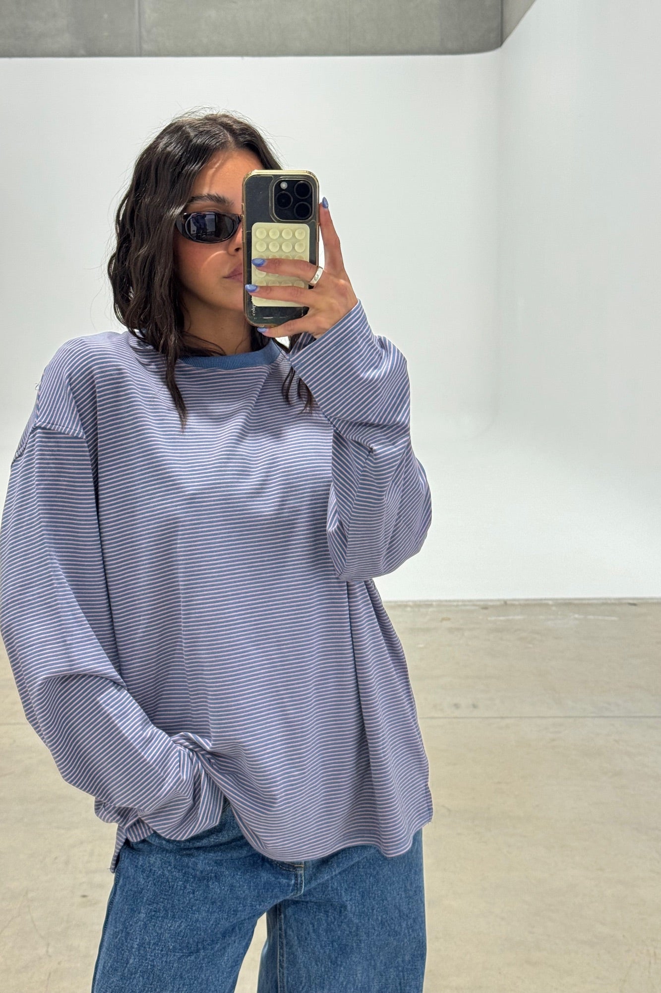Asher Long Sleeve Blue