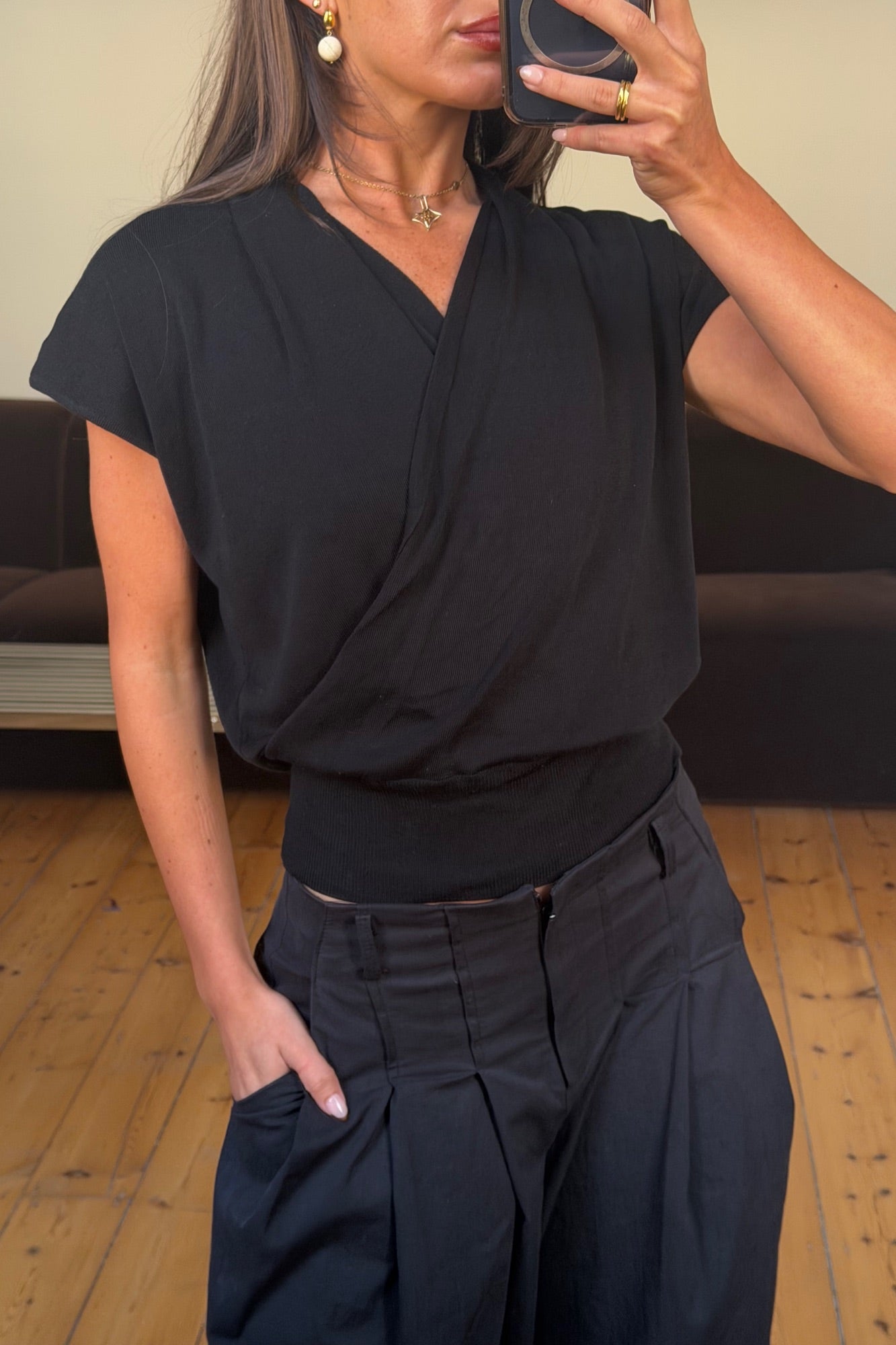 Kansas Top Black