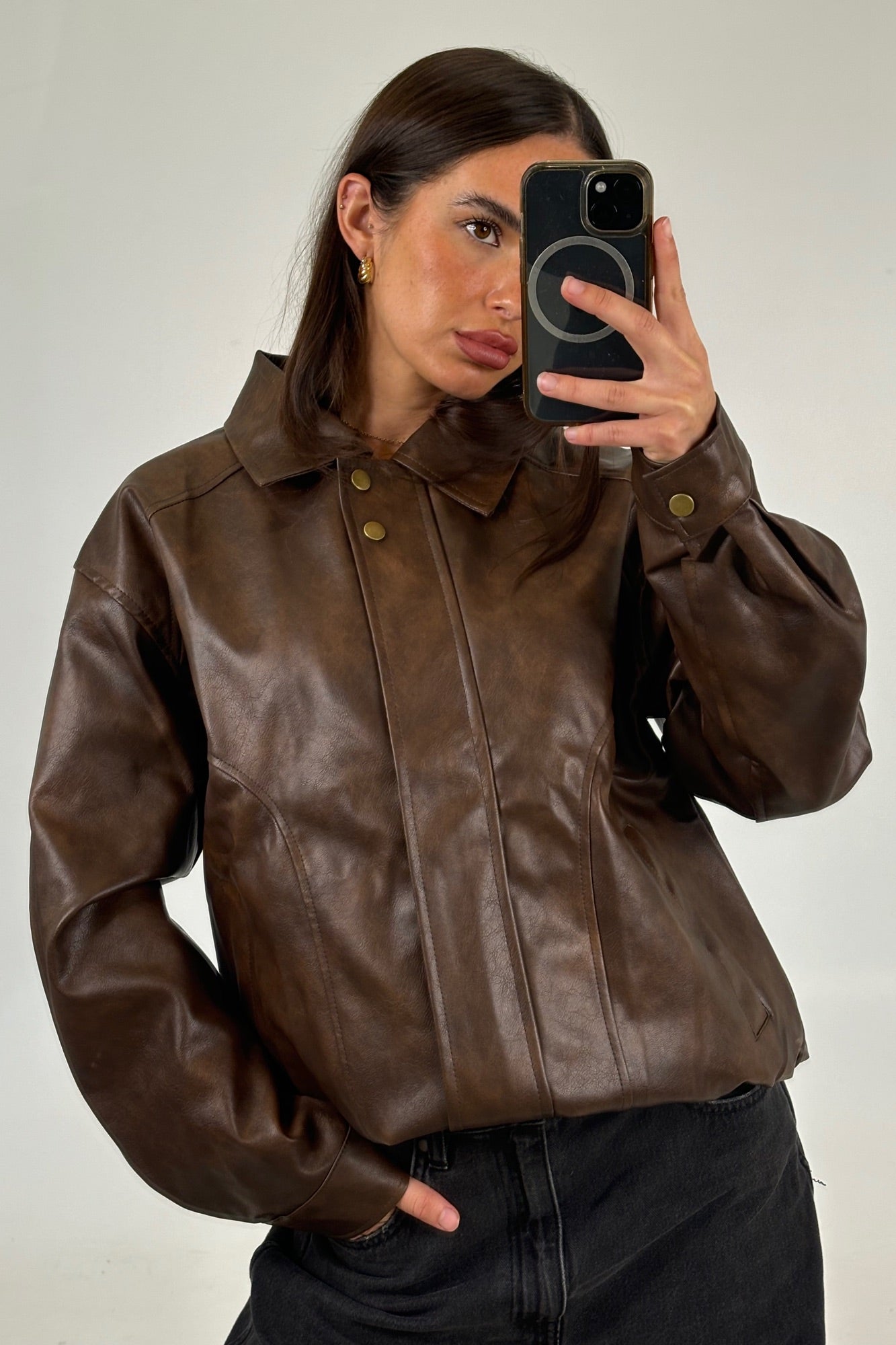 Dallas Jacket Brown