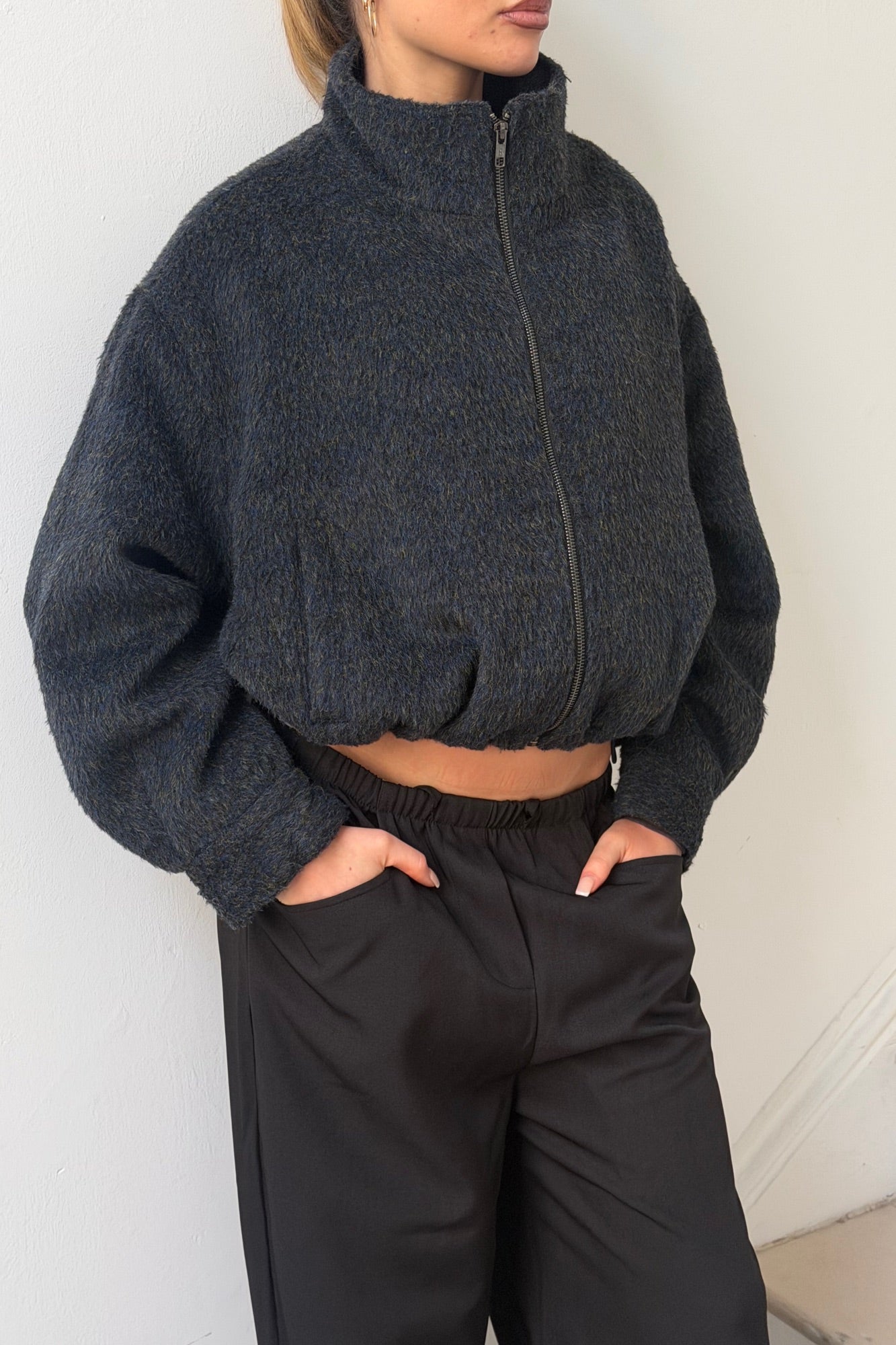 Preslie Bomber Deep Ocean