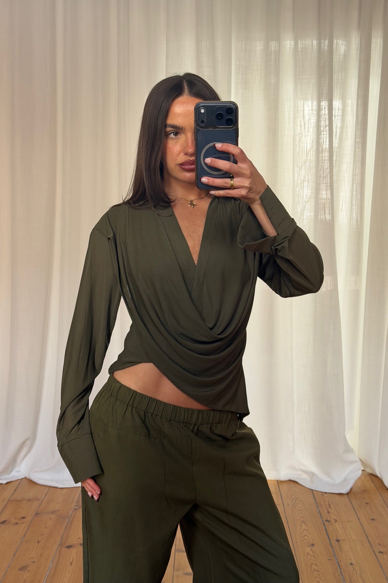 Selen Shirt Olive