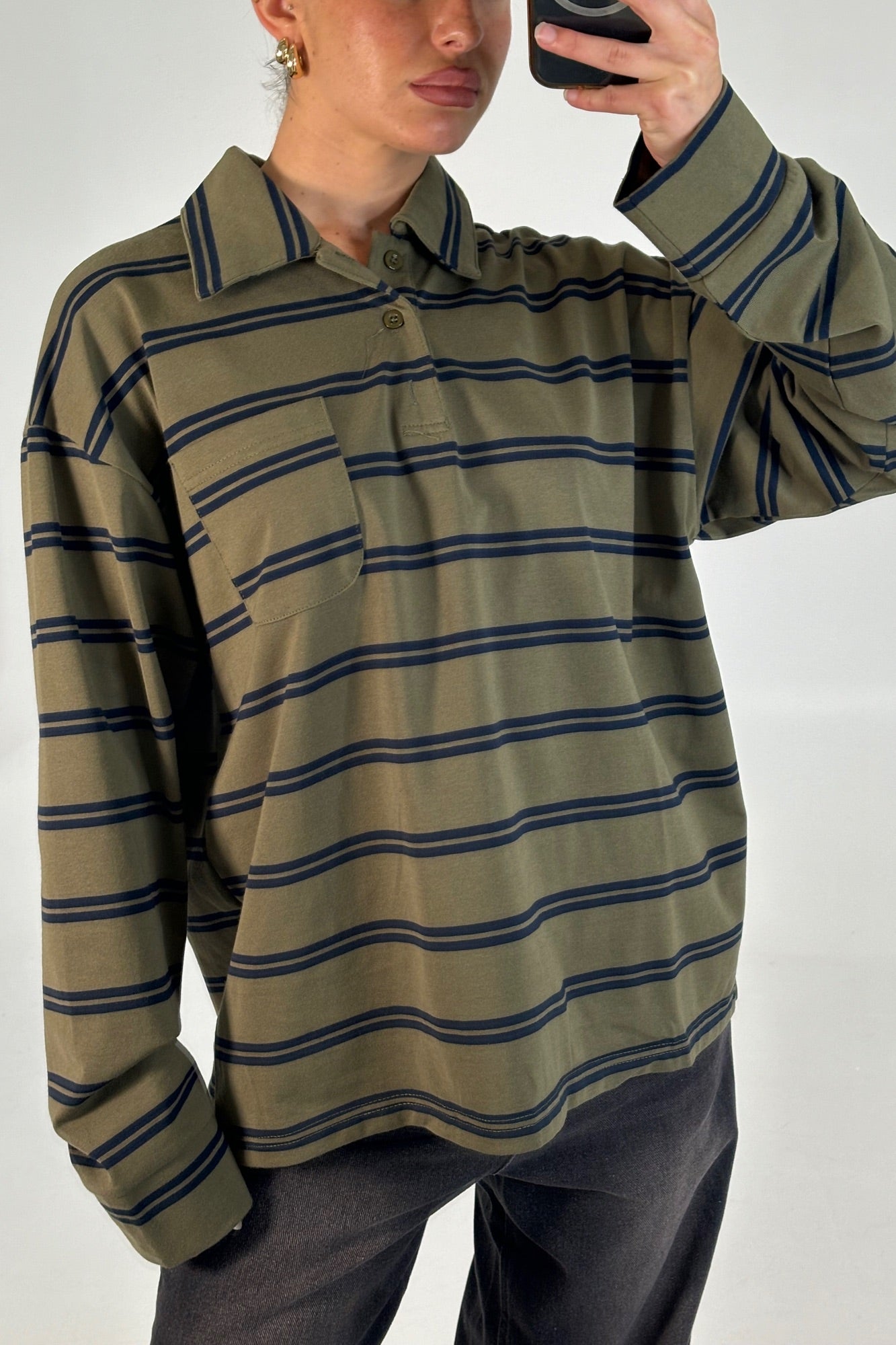 Agni Rugby Sweater Khaki