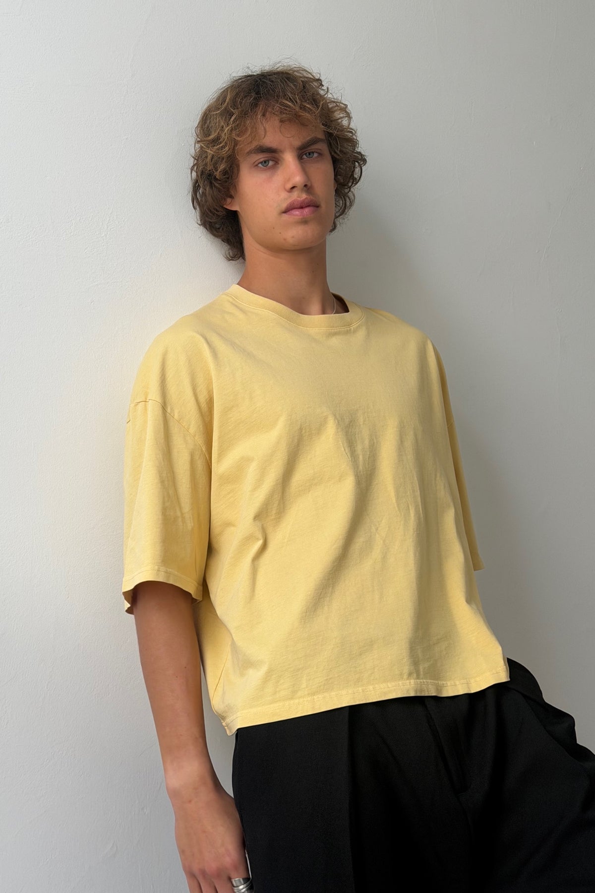 NTH Crop Box Tee Butter