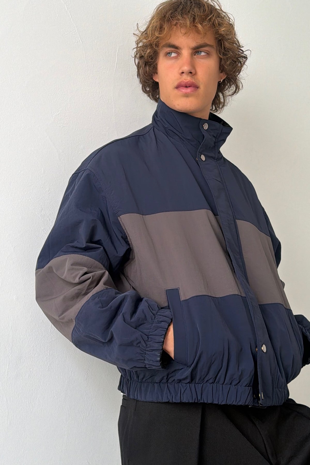 Reversible Vintage Bomber Black