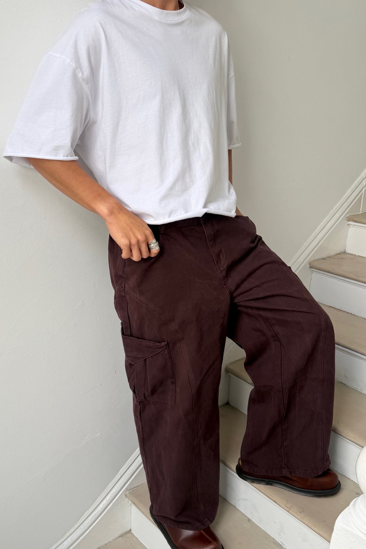 Richie Cargo Pant Choc