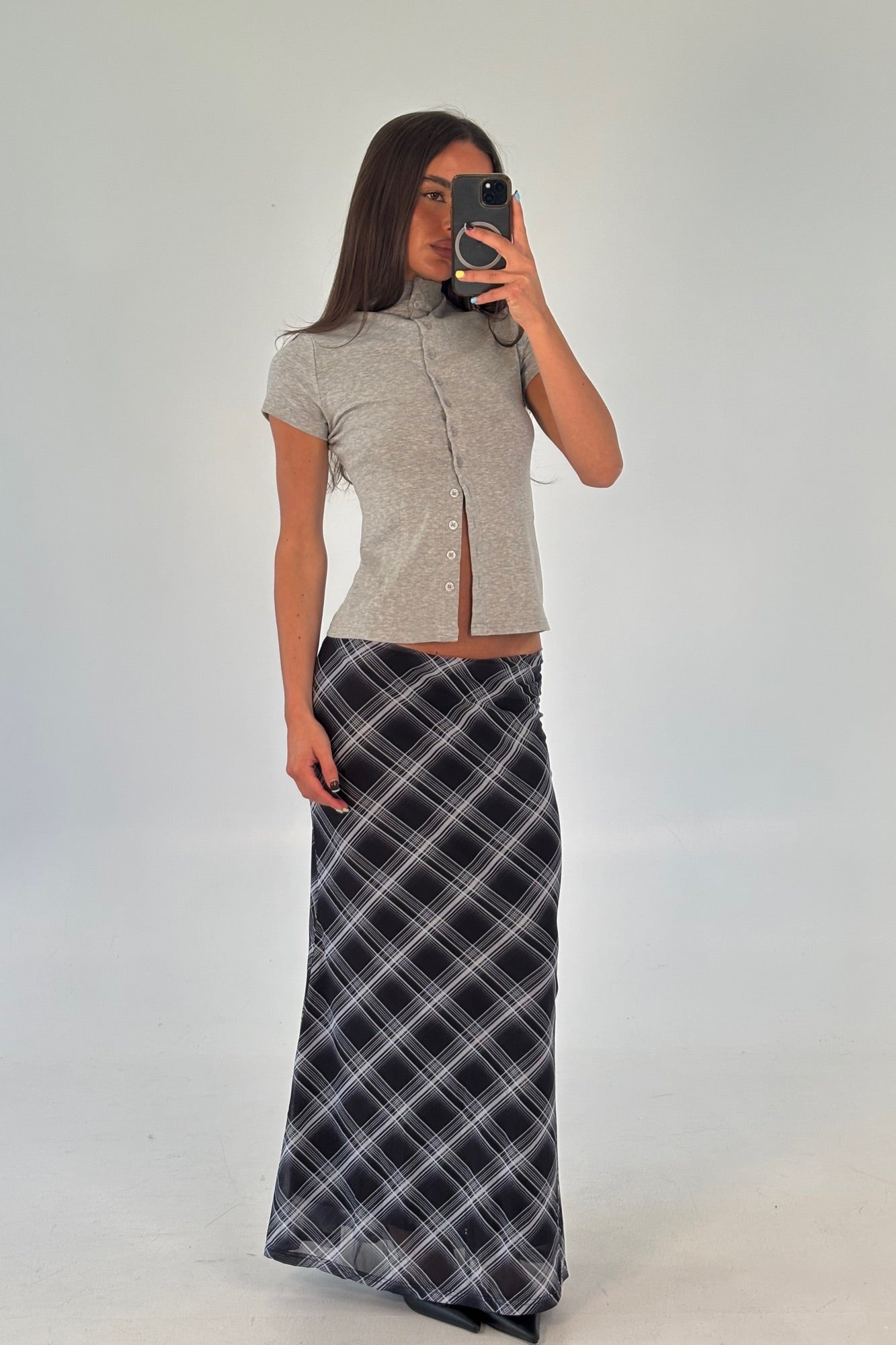 Pallas Maxi Skirt Black