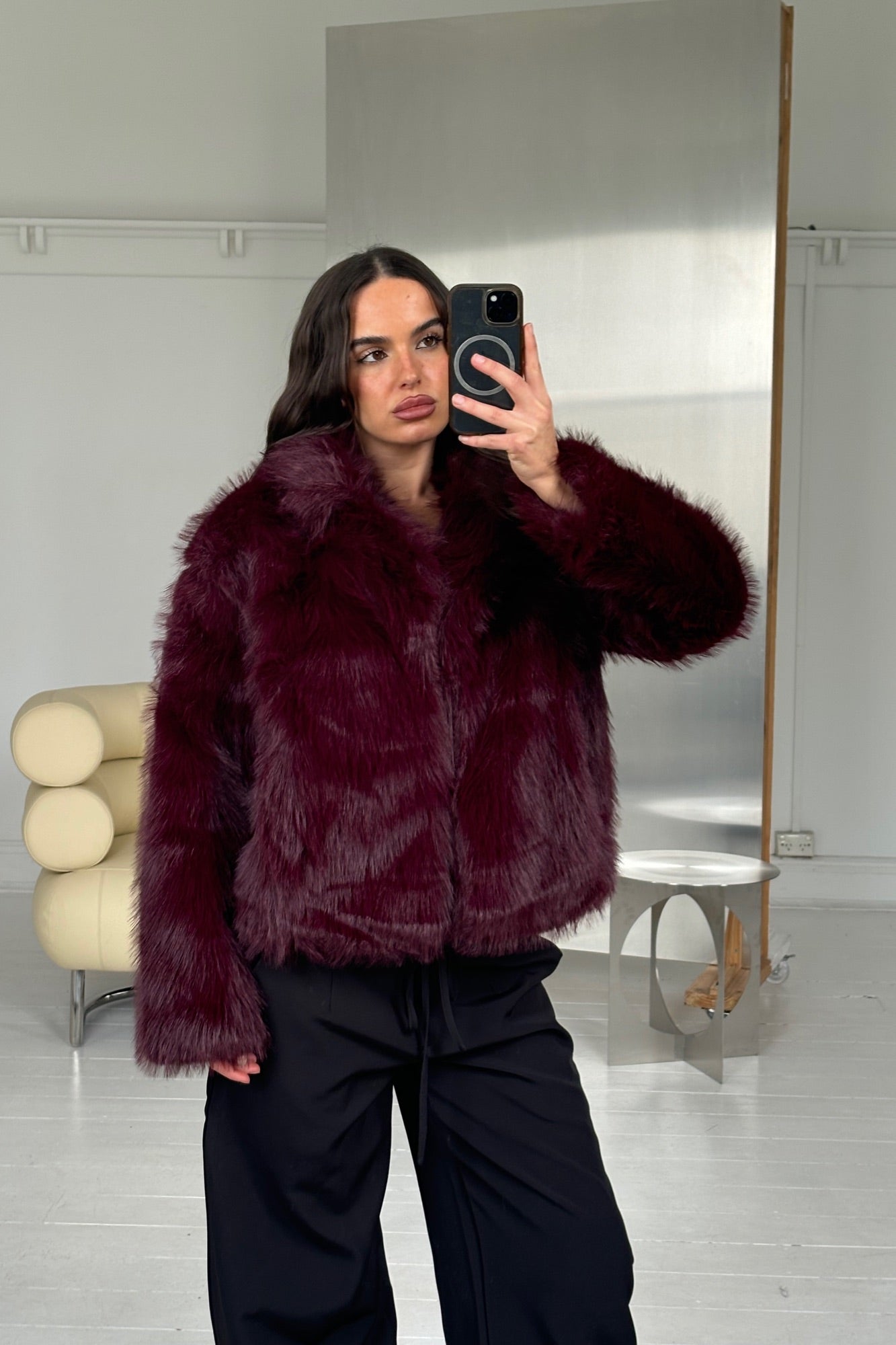 Rania Jacket Wine