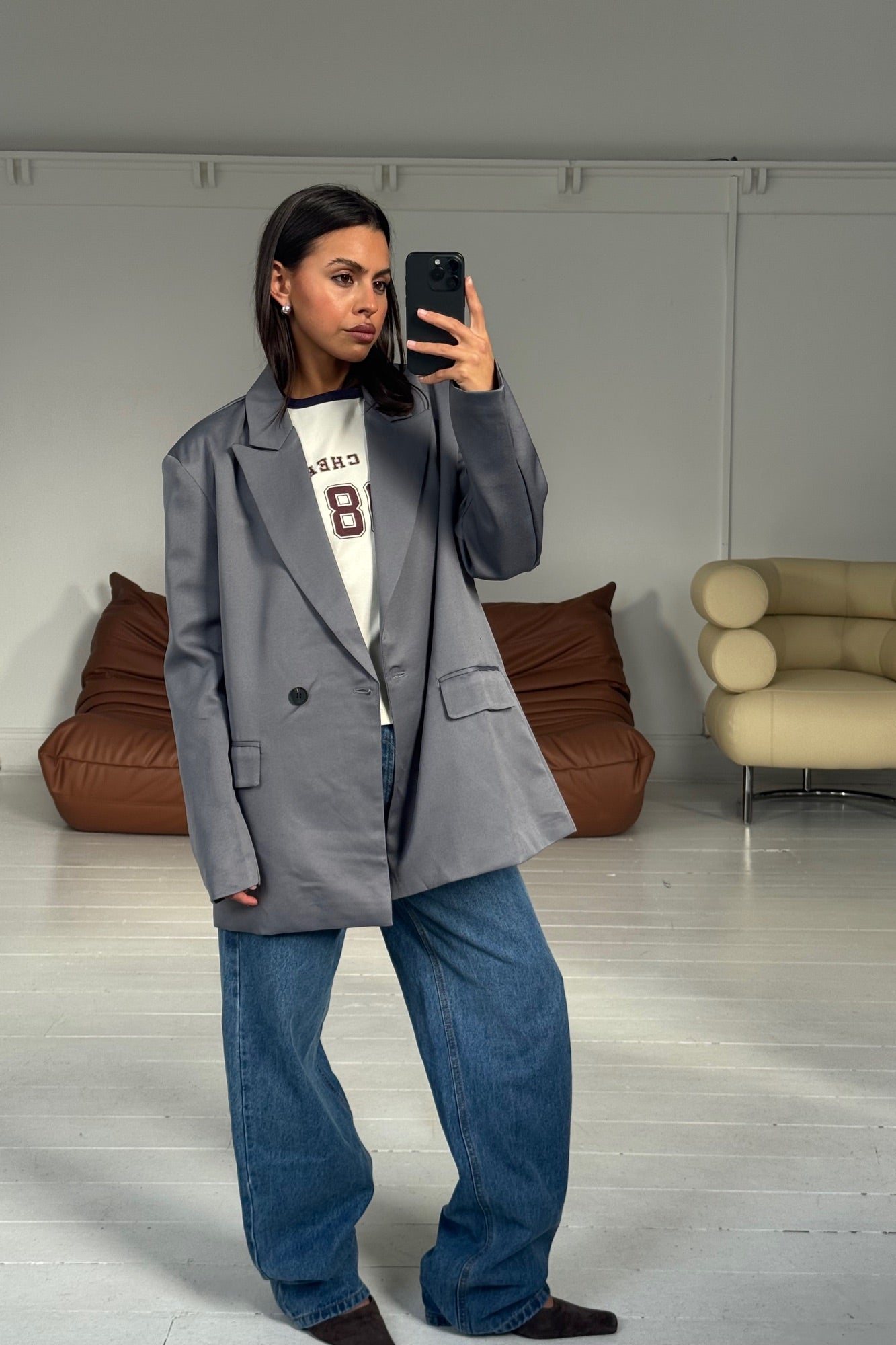 Jaxon Blazer Grey