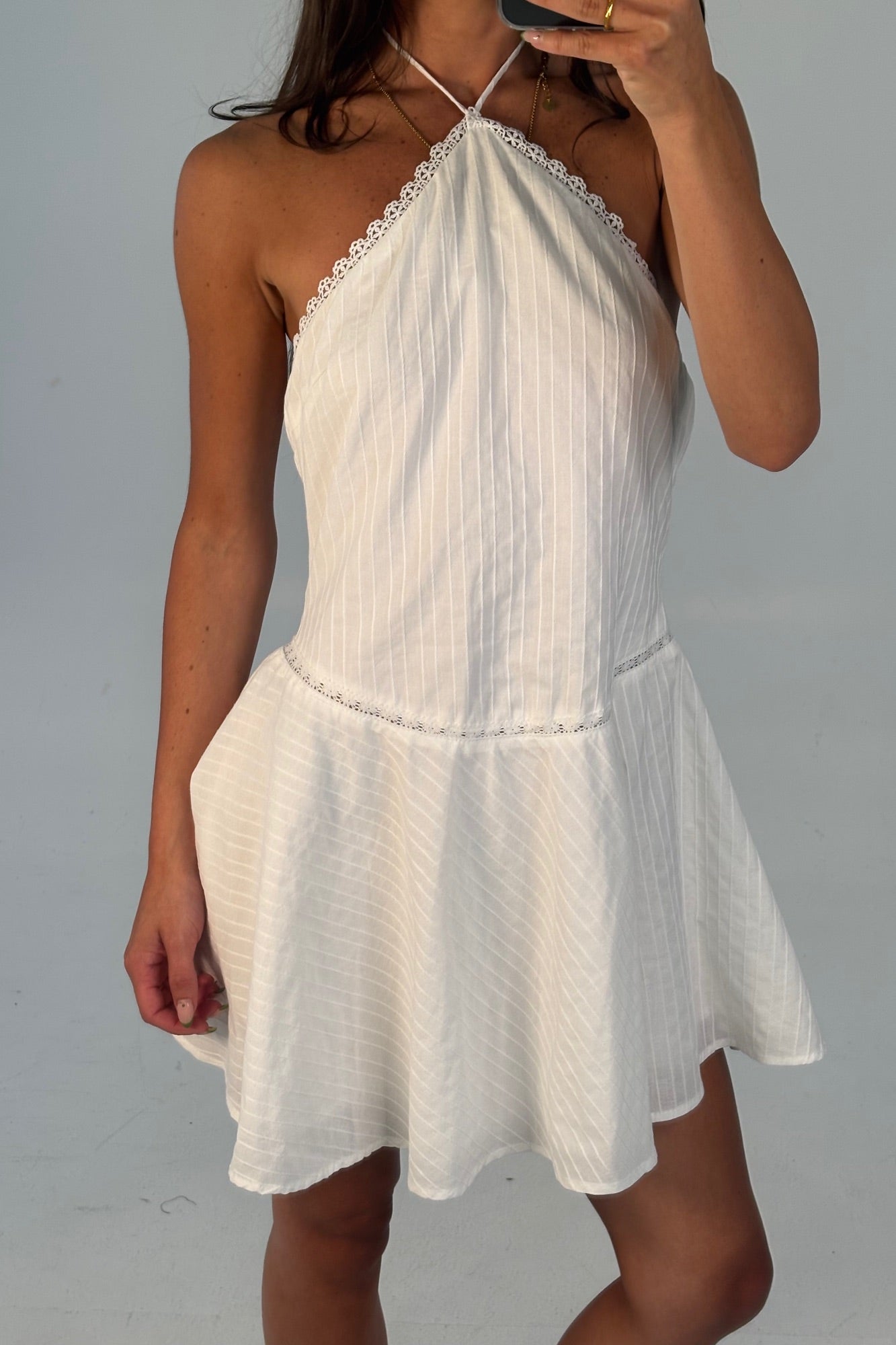 Abia Mini Dress White