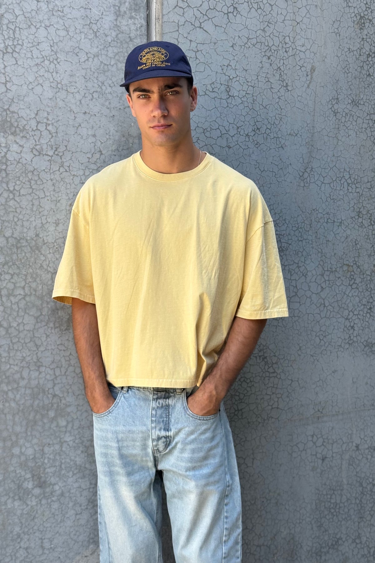 NTH Crop Box Tee Butter