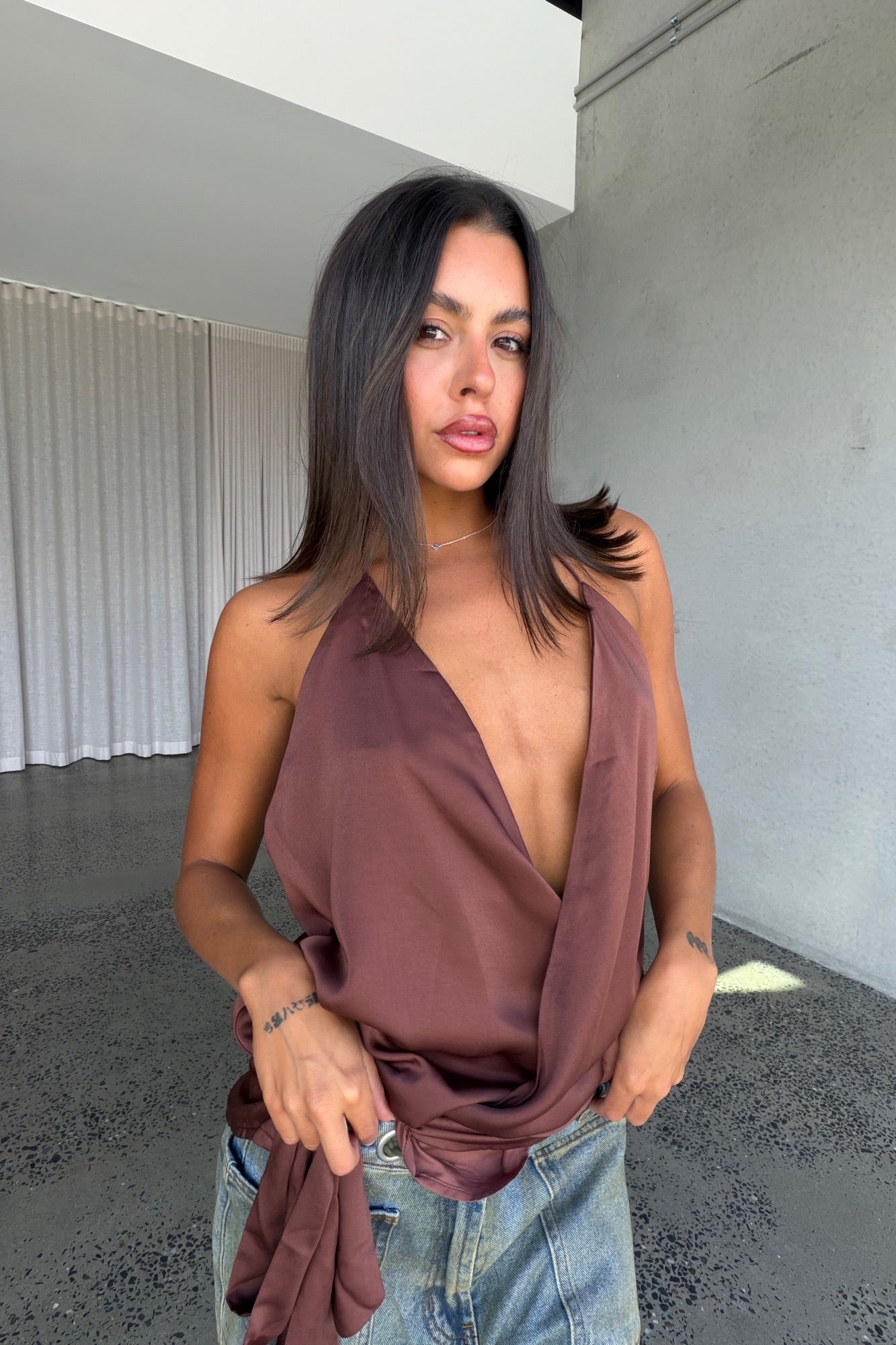 Rosewood Halter Mocha
