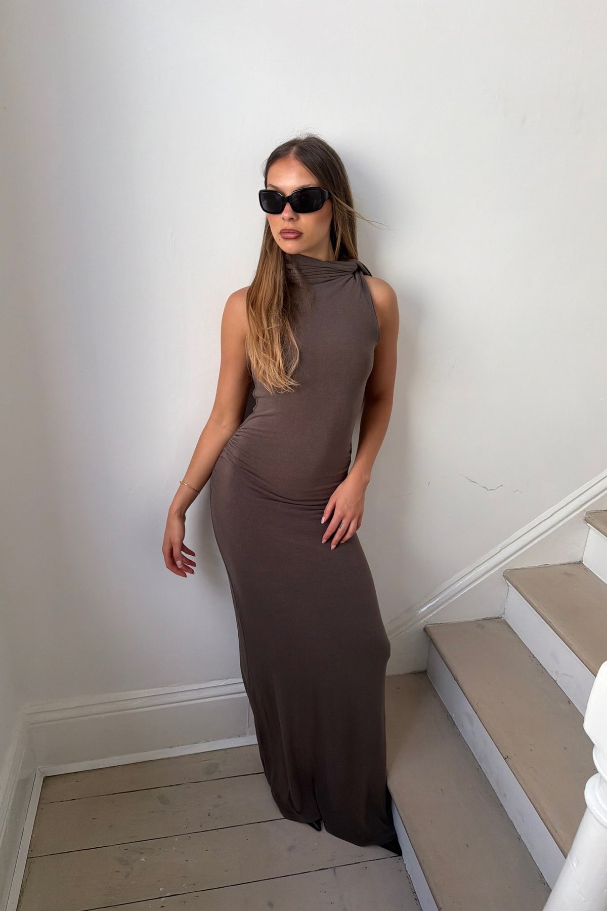 Kadia Maxi Dress Smoke