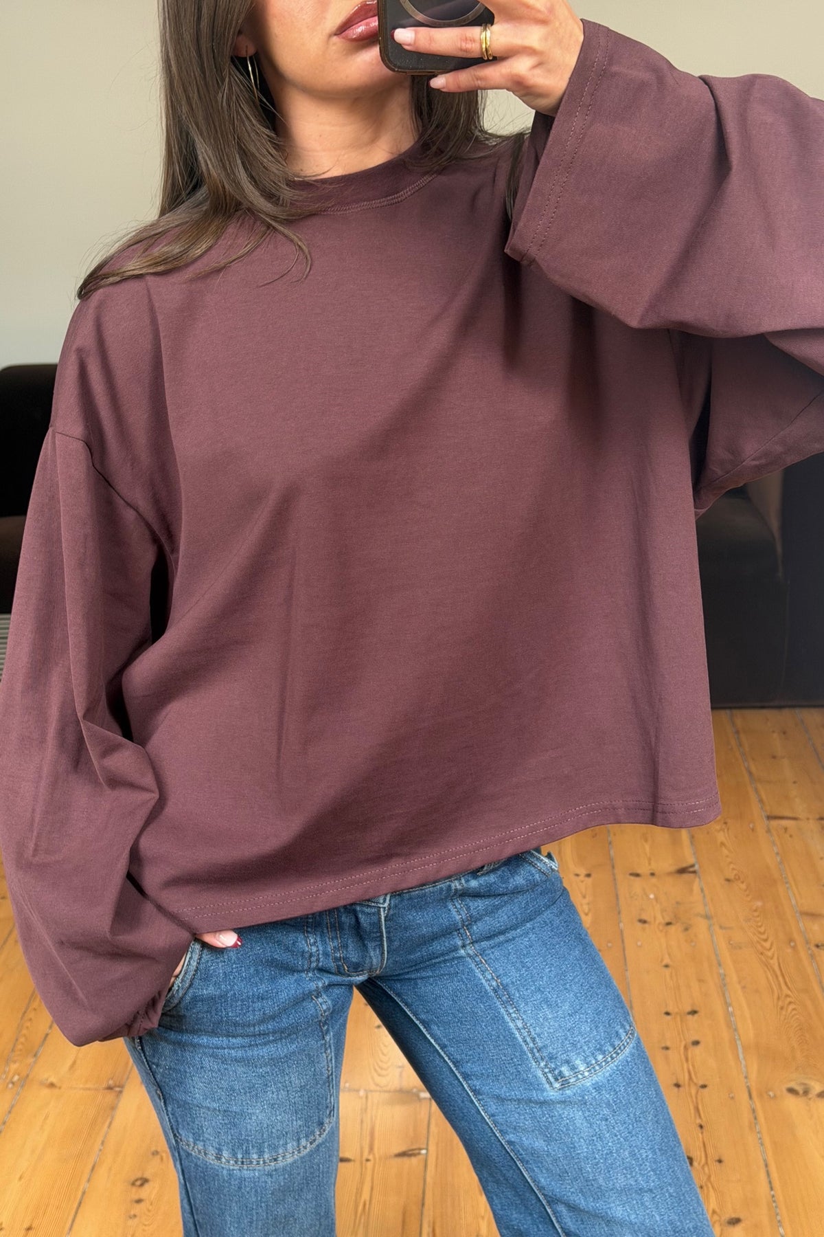 Bloom Long Sleeve Cinnamon