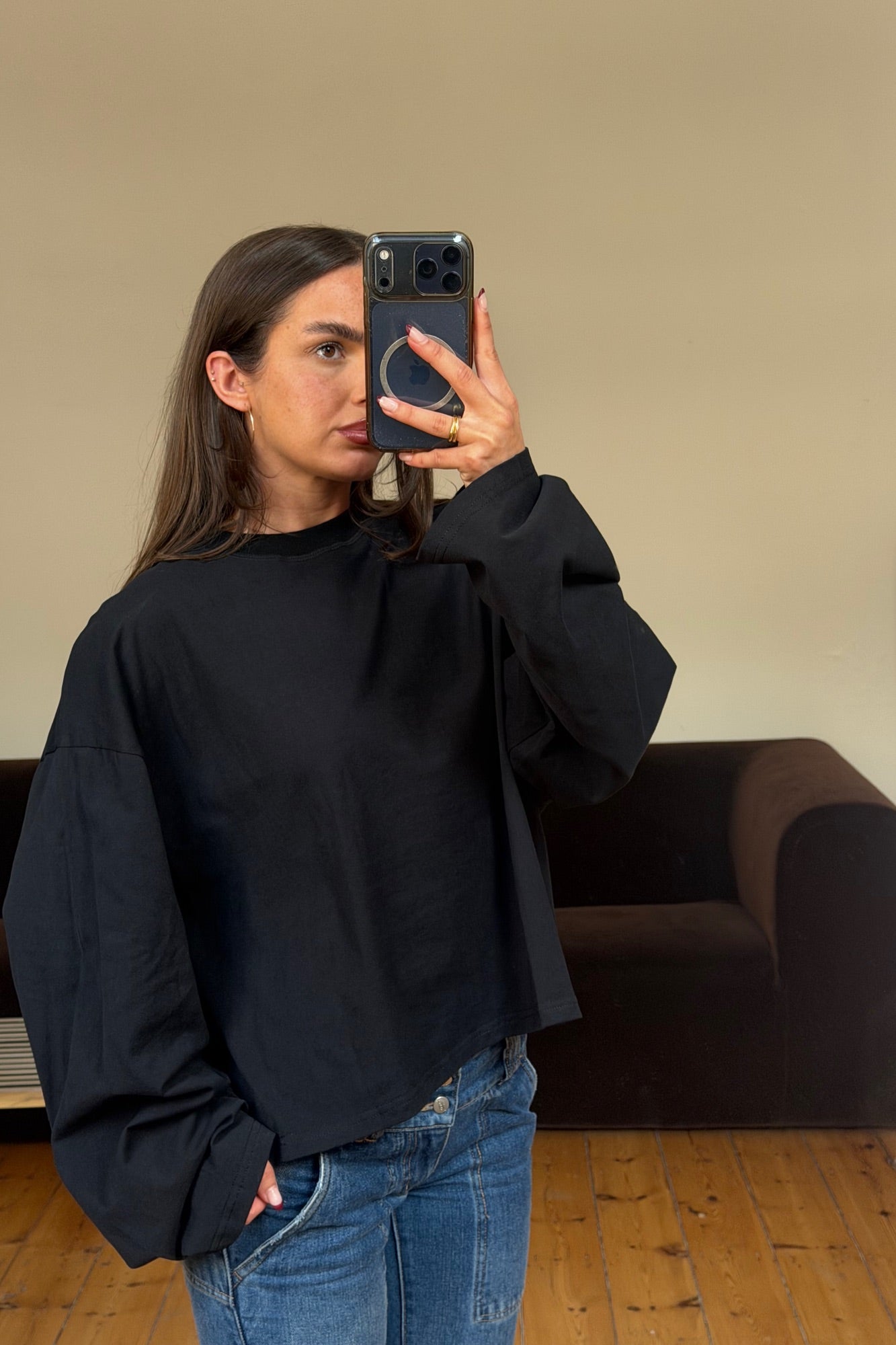 Bloom Long Sleeve Onyx