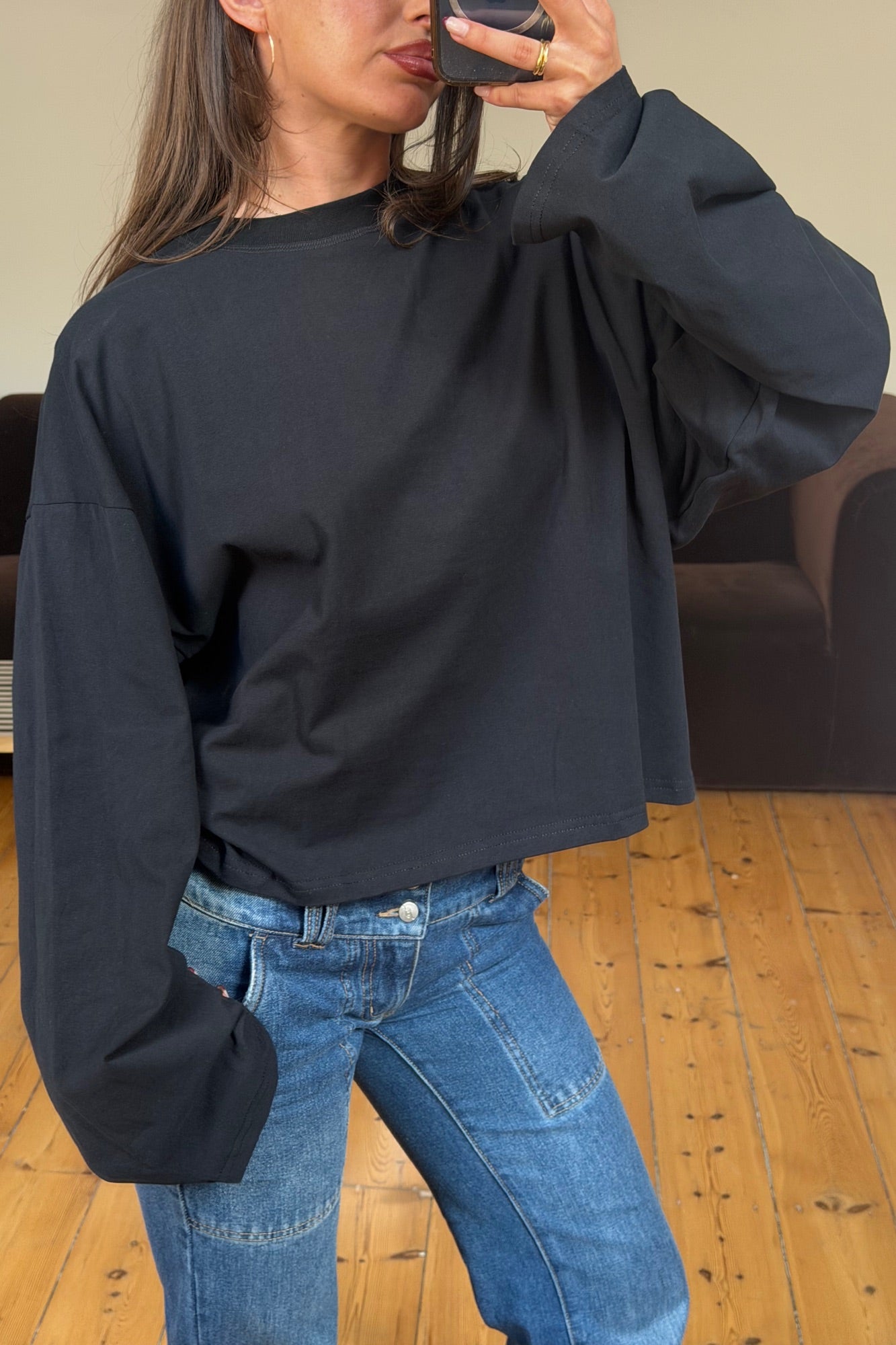Bloom Long Sleeve Onyx