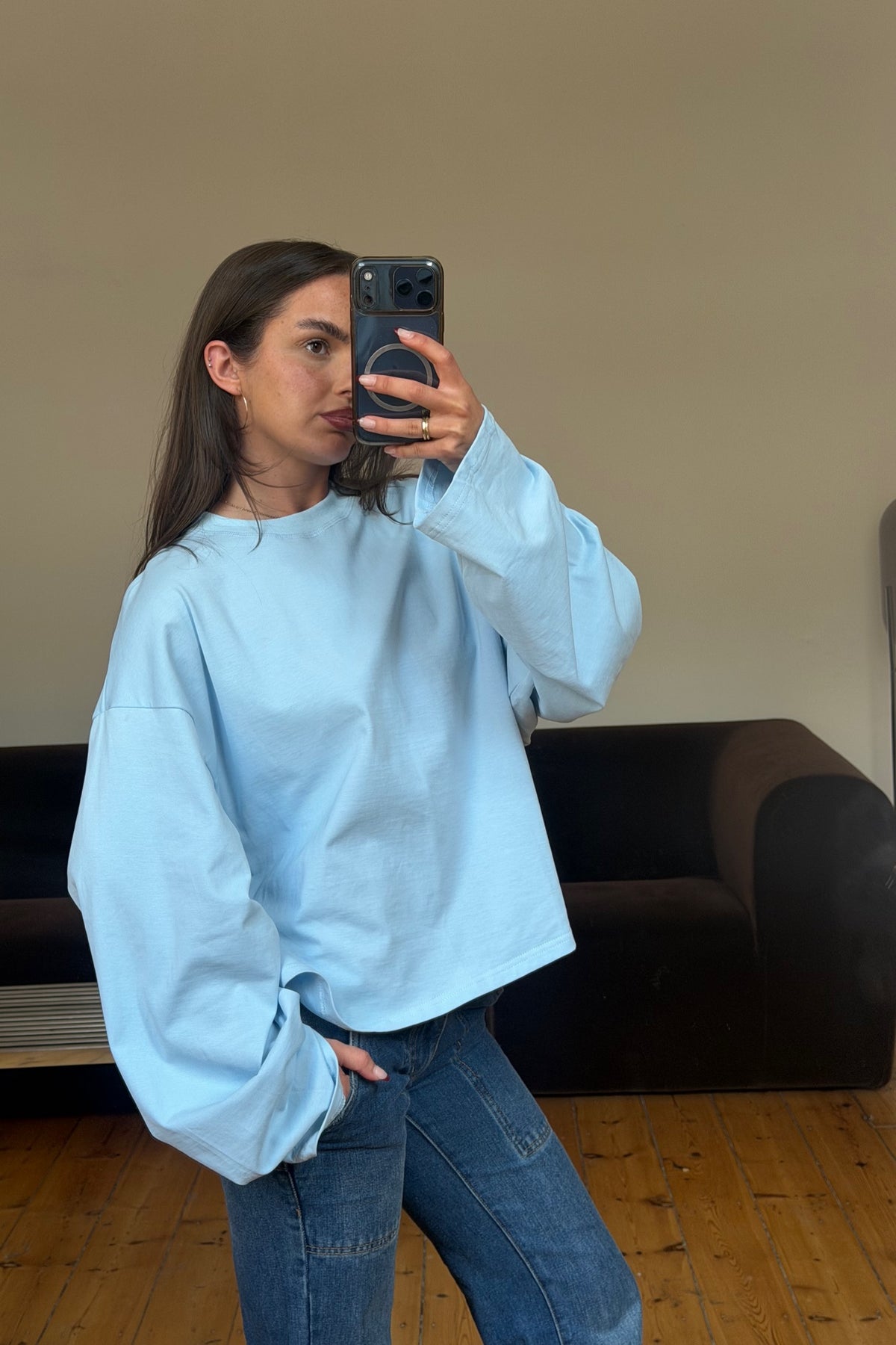 Bloom Long Sleeve Baby Blue