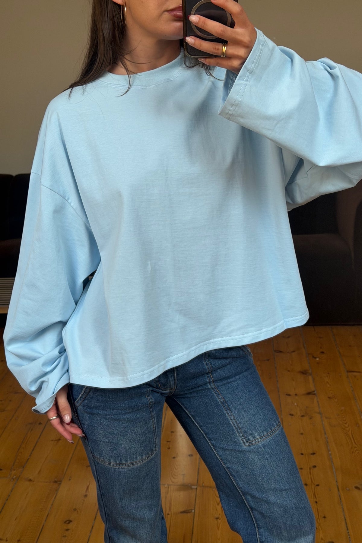 Bloom Long Sleeve Baby Blue