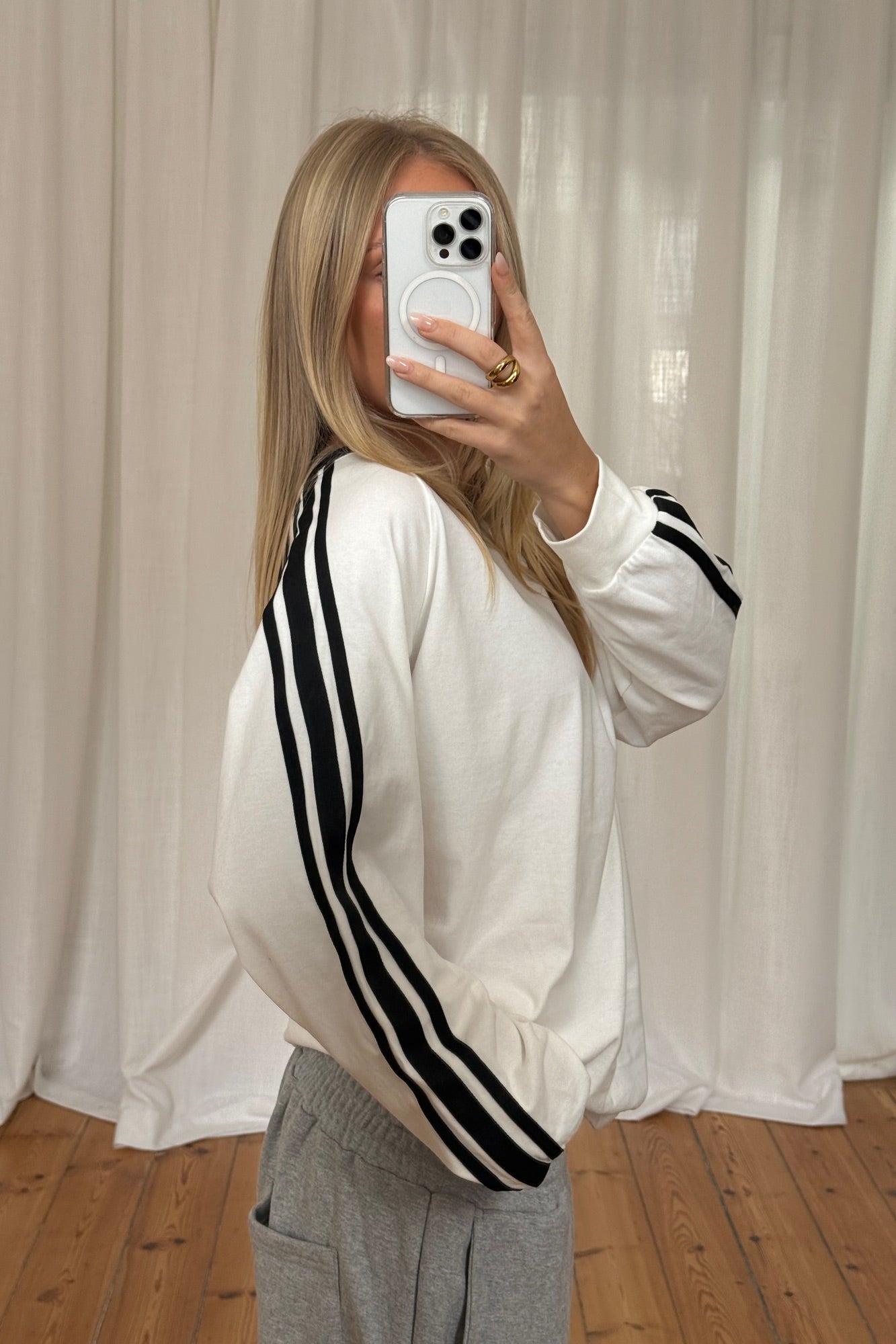 All Stars Long Sleeve Blanc
