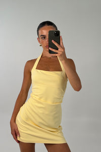 Franca Mini Dress Lemon