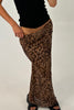 Louie Maxi Skirt Dark Leopard