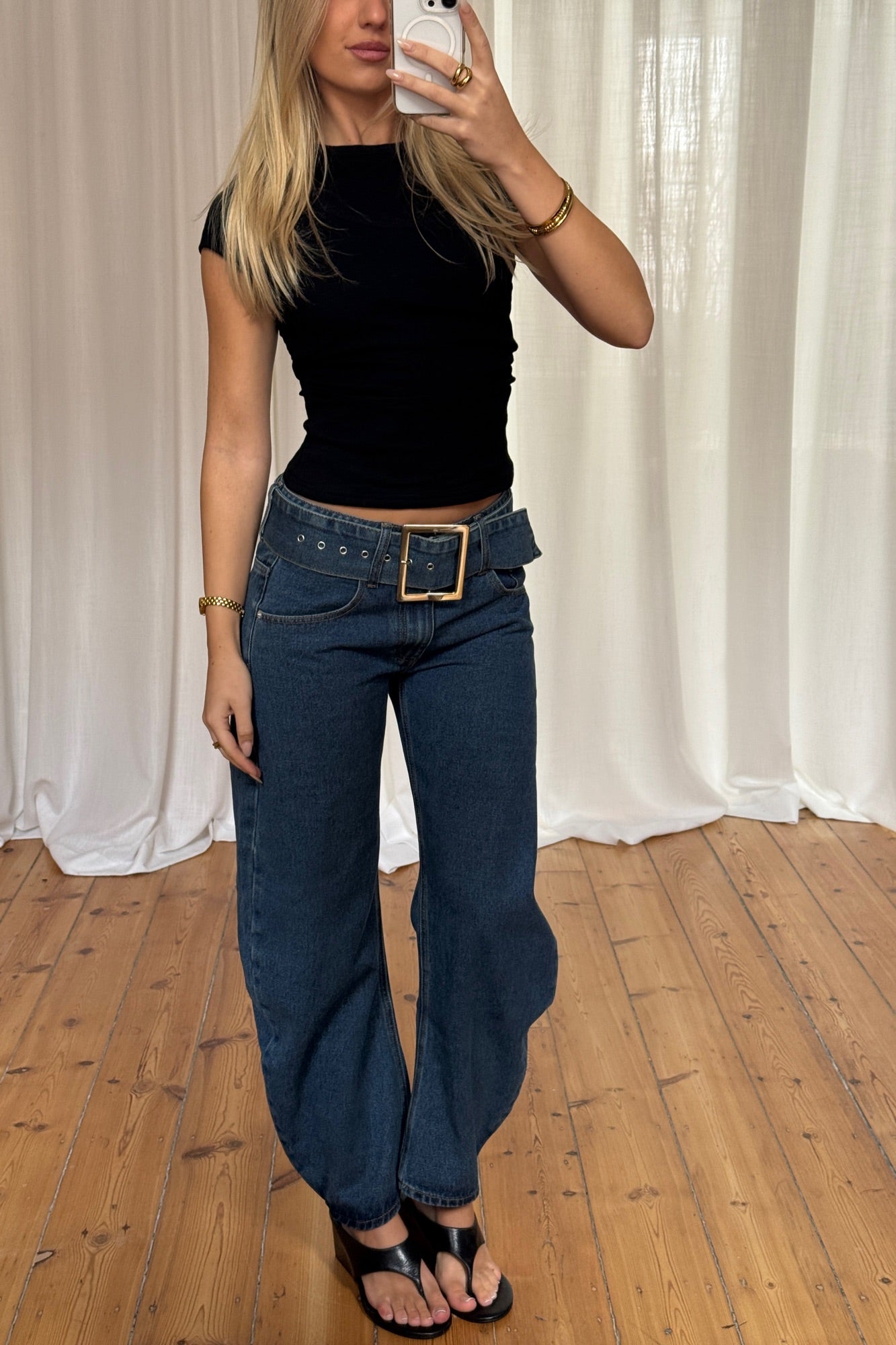 Dynasty Jean Mid Blue