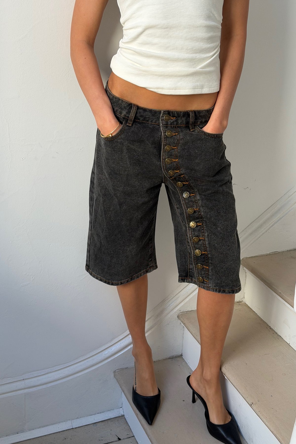 Penny Jort Washed Onyx
