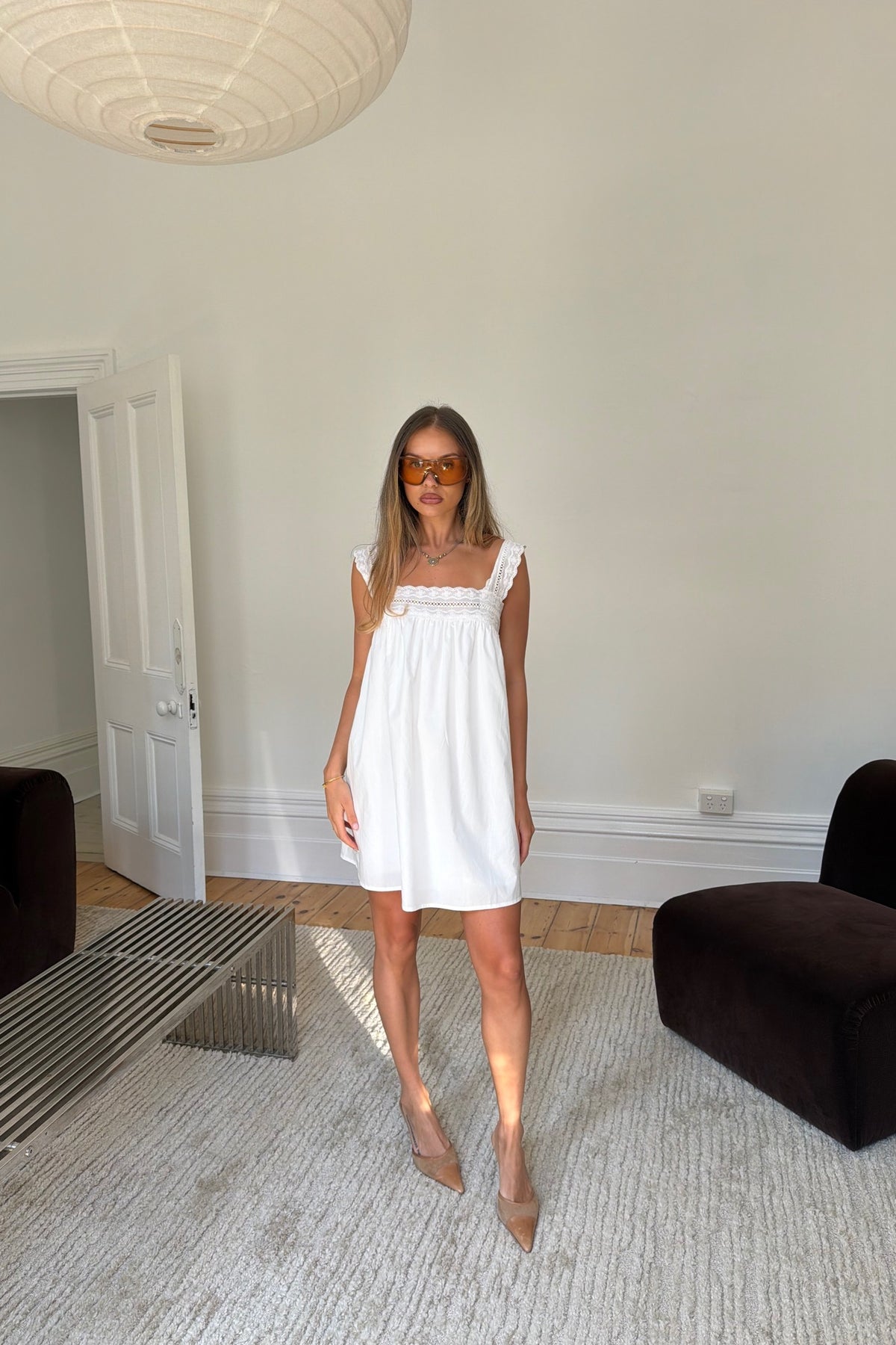 Tropea Mini Dress White