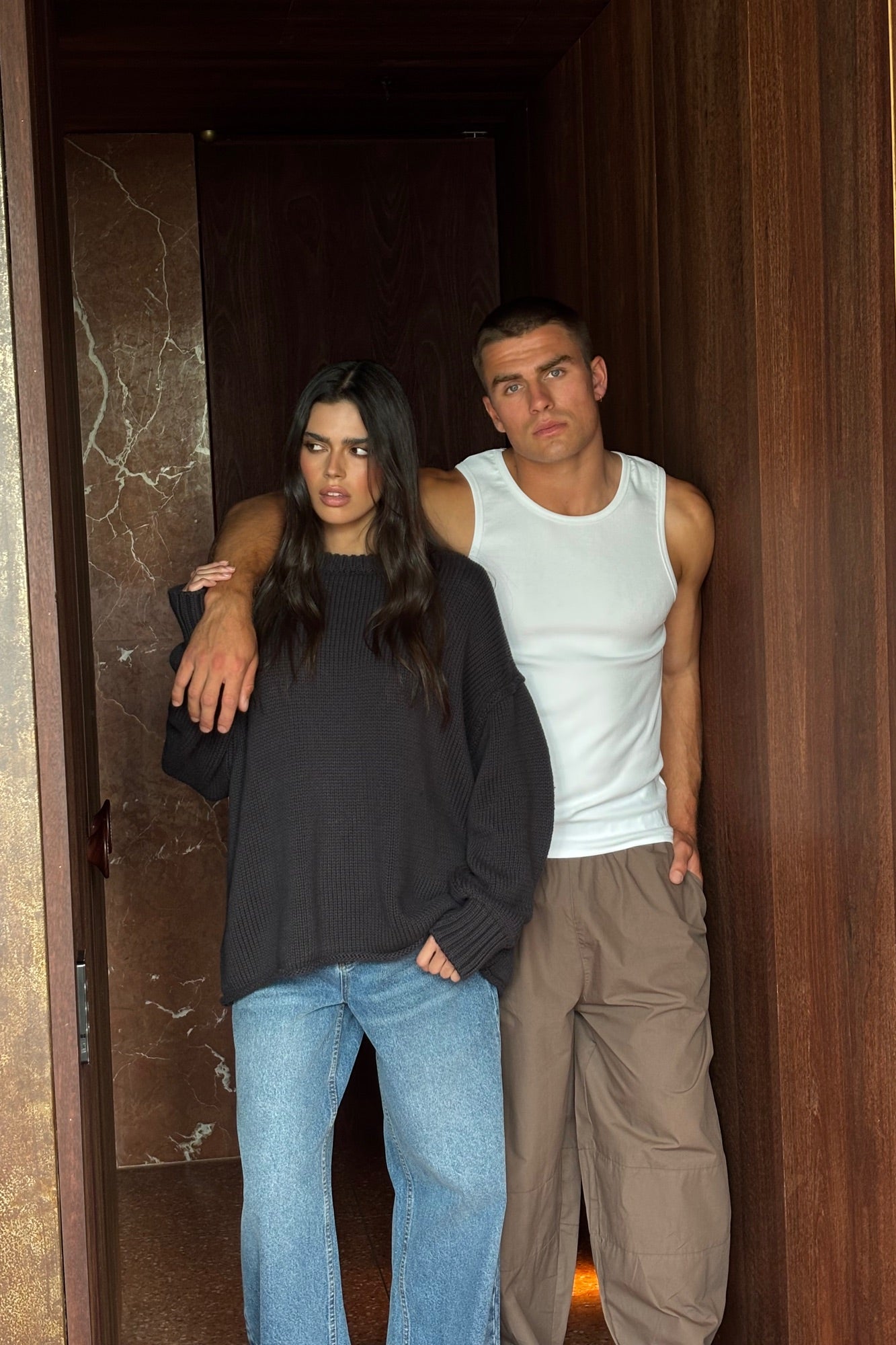 Julius Baggy Pant Mocha