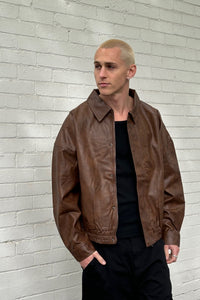 Unisex Bowie Bomber Chocolate