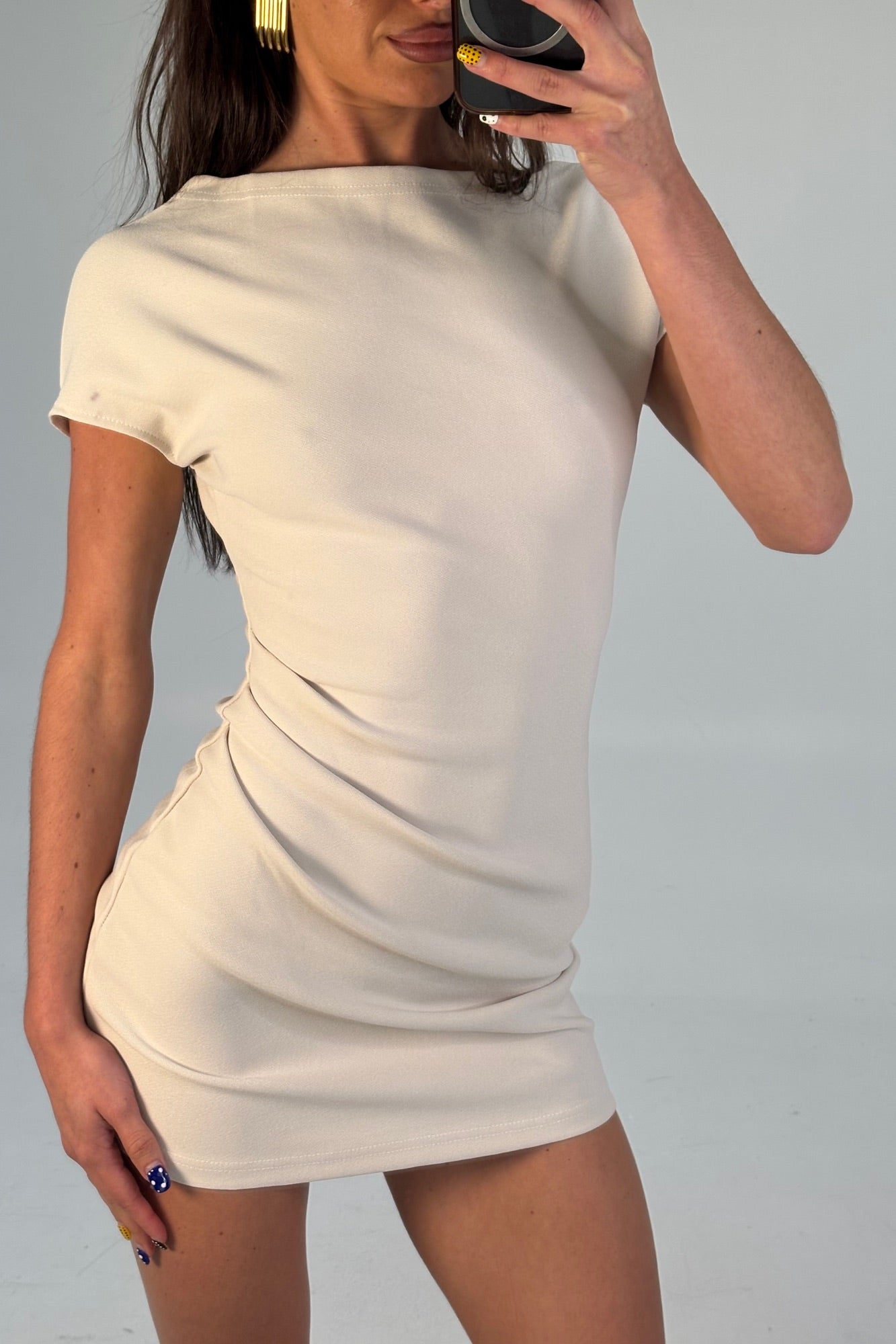 Katrina Mini Dress Ivory