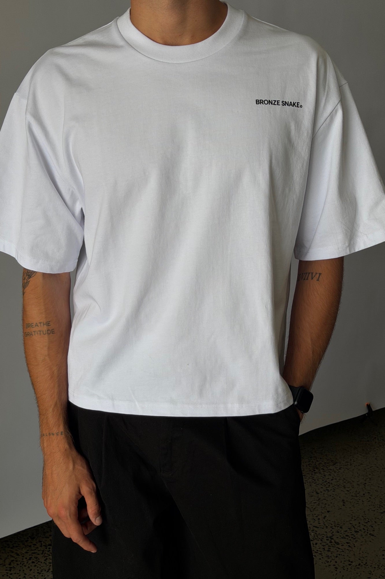 The Logo Tee White