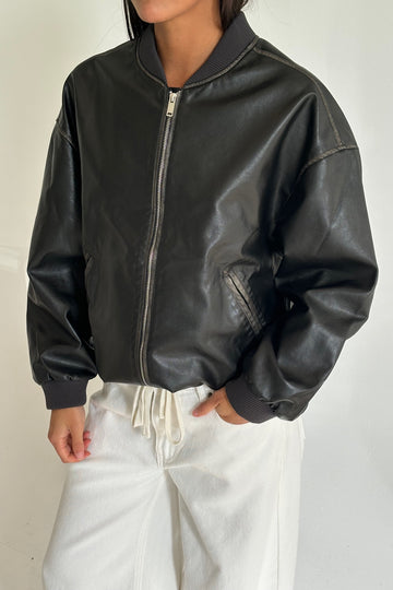 Vine Jacket Black