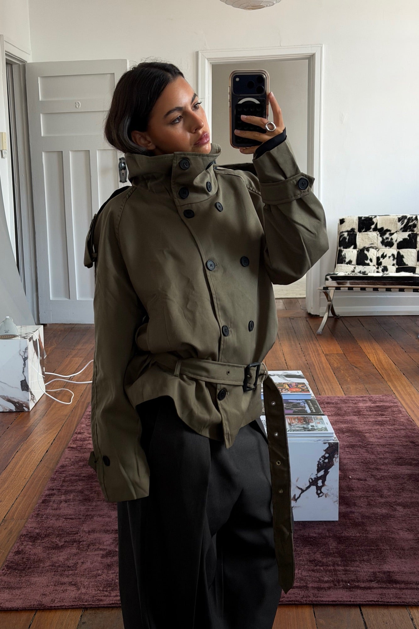 Alessia Trench Khaki